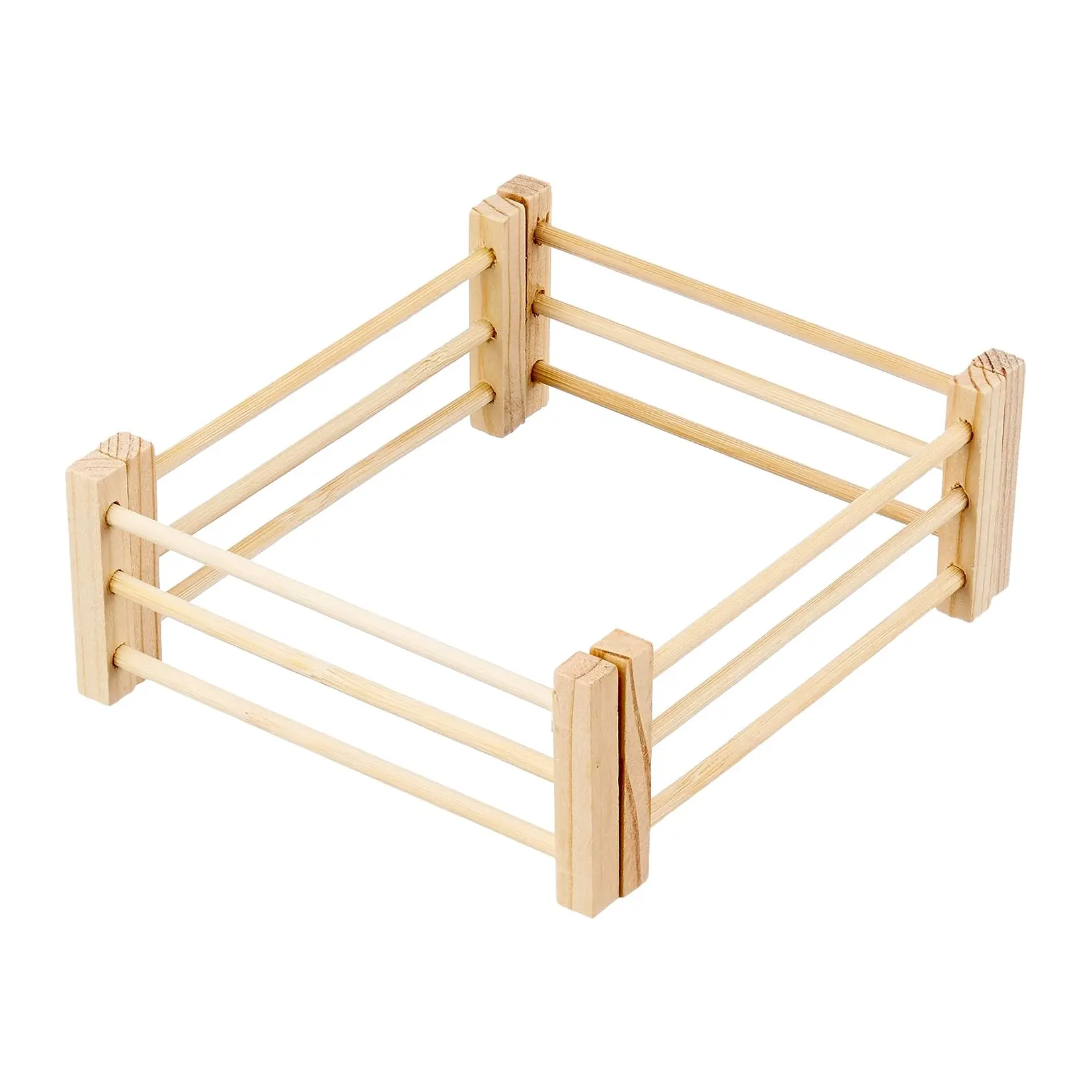Kids Globe Accessoires de ferme Kids Globe Barrière en bois 6 pièces, barrière incluse – 1:32
