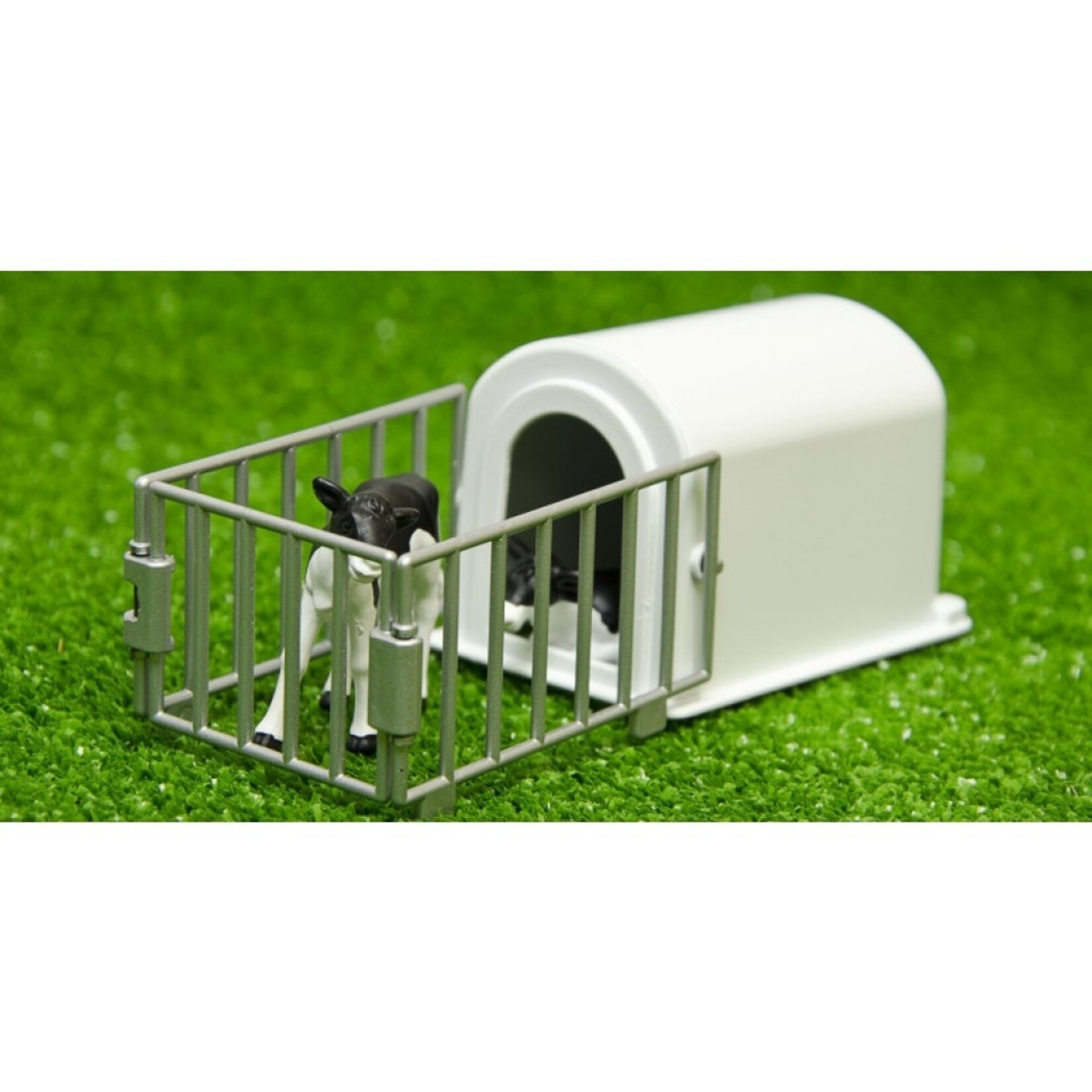Kids Globe Animaux miniatures Kids Globe Niche à veau – 1:32