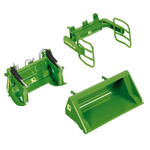 Wiking Accessoire Wiking chargeur frontal en vert 'Bressel & Lade' – 1:32