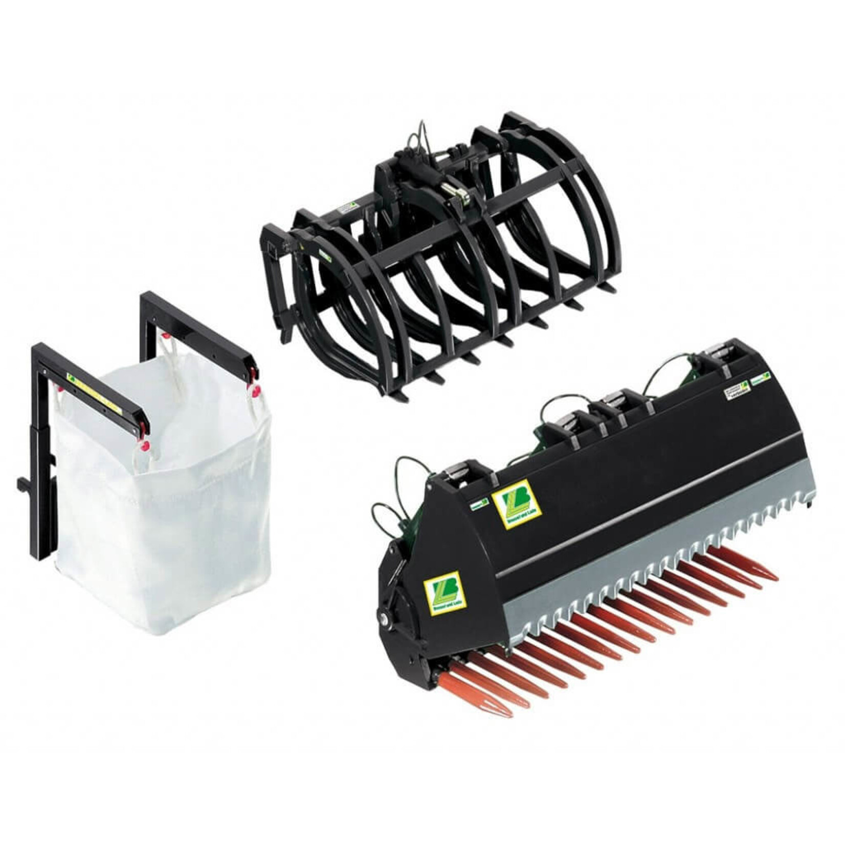 Wiking Accessoire Wiking chargeur frontal B en noir – 1:32