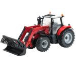 Britains Tracteur Britains Massey Ferguson 6616 avec chargeur frontal – 1:32