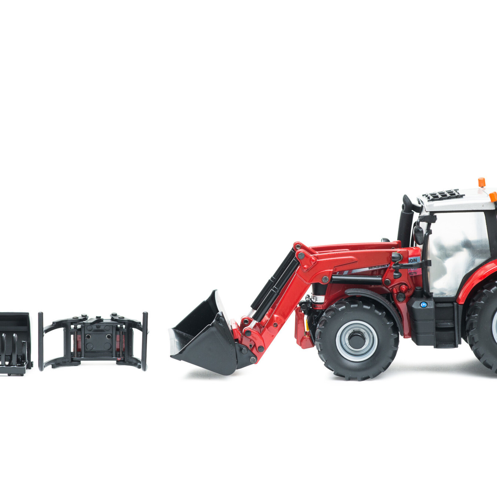 Britains Tracteur Britains Massey Ferguson 6616 avec chargeur frontal – 1:32