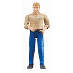 Bruder Figurines Bruder Homme avec jean bleu – 1:16