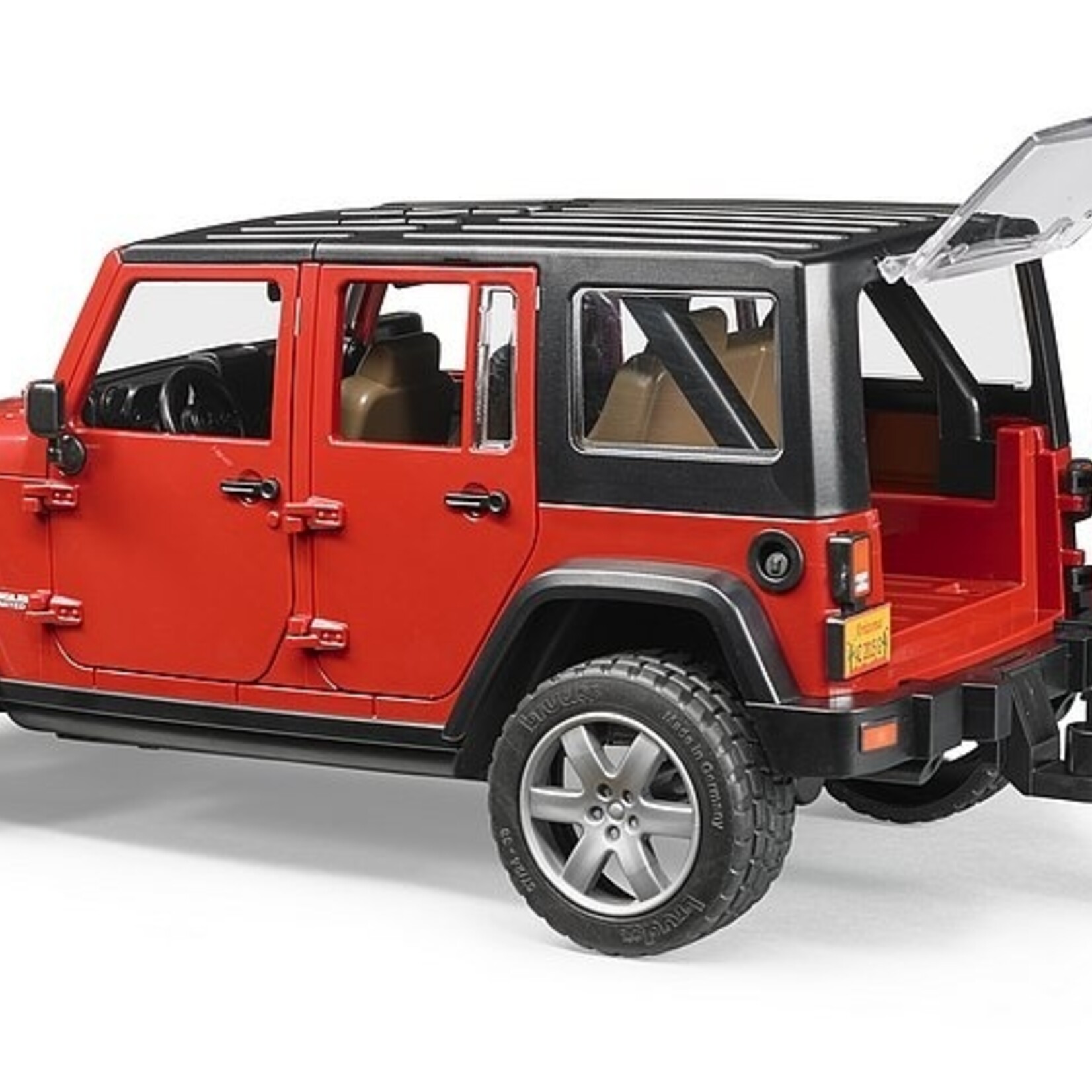 Bruder Voiture miniature Bruder Jeep Wrangler Unlimited Rubicon – 1:16