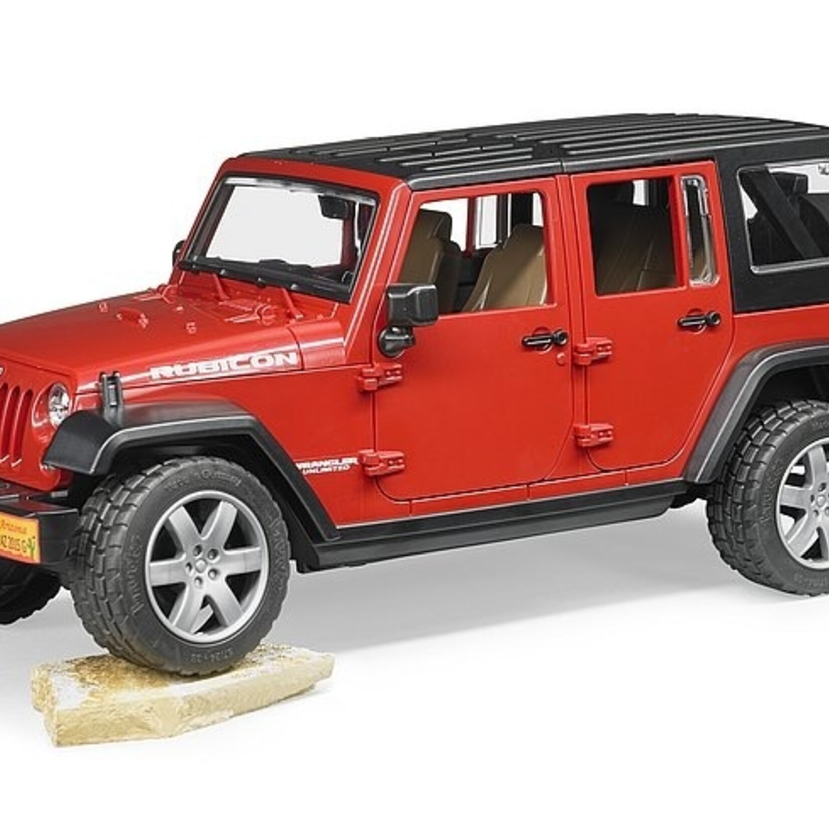 Bruder Voiture miniature Bruder Jeep Wrangler Unlimited Rubicon – 1:16