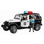 Bruder Voiture miniature Bruder Véhicule de police Jeep Wrangler Unlimited Rubicon – 1:16