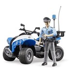 Bruder Quad Bruder police avec policier et équipement – 1:16