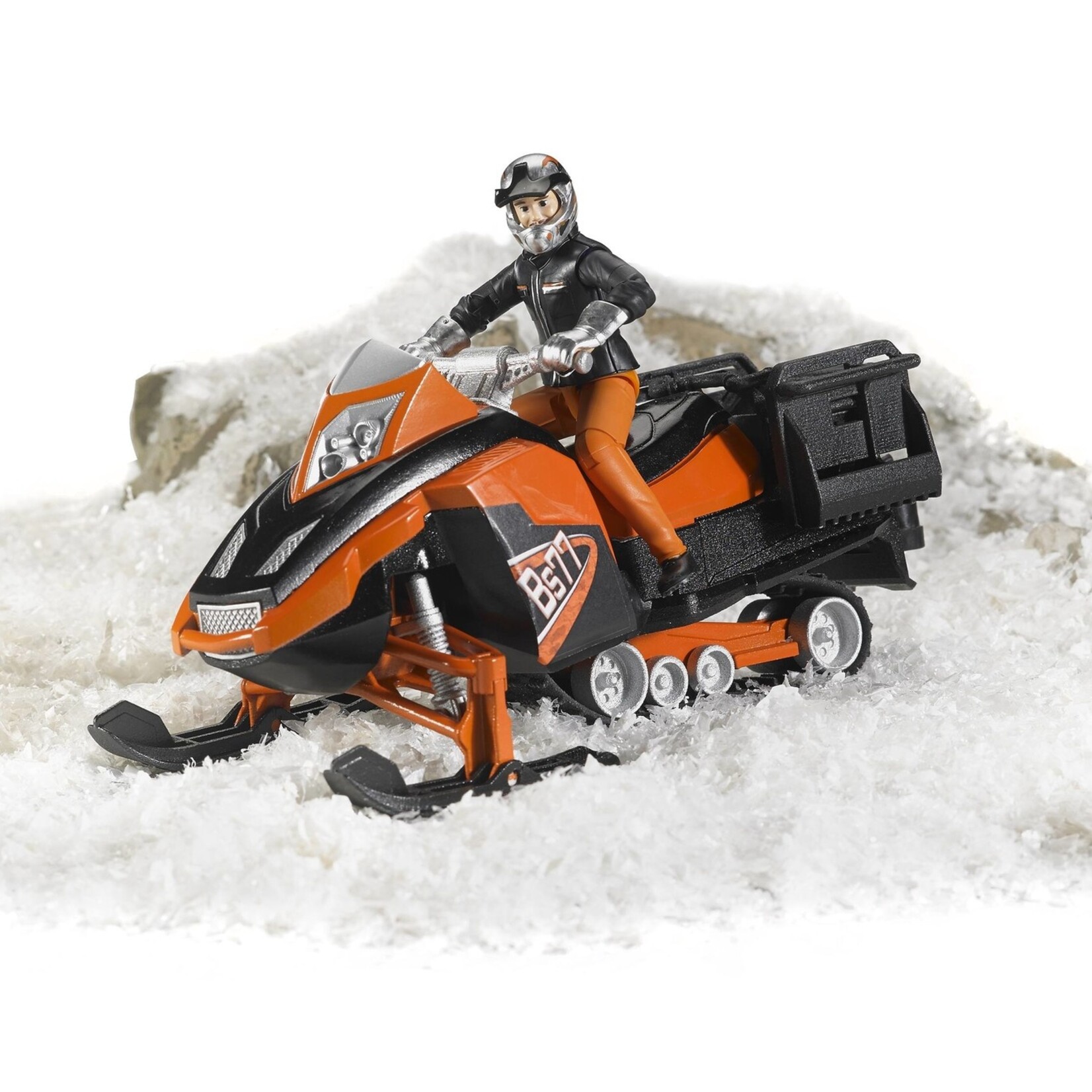 Bruder Quad Bruder neige avec conducteur et accessoires – 1:16