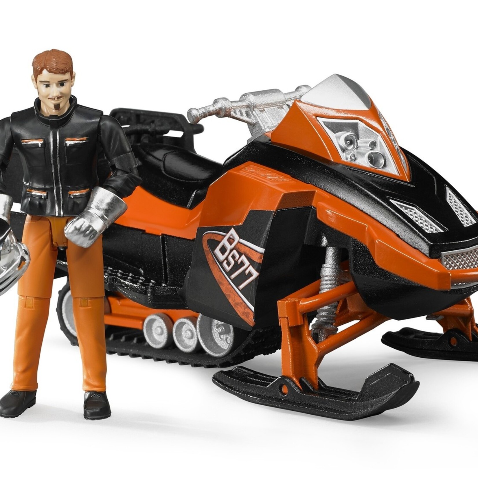 Bruder Quad Bruder neige avec conducteur et accessoires – 1:16