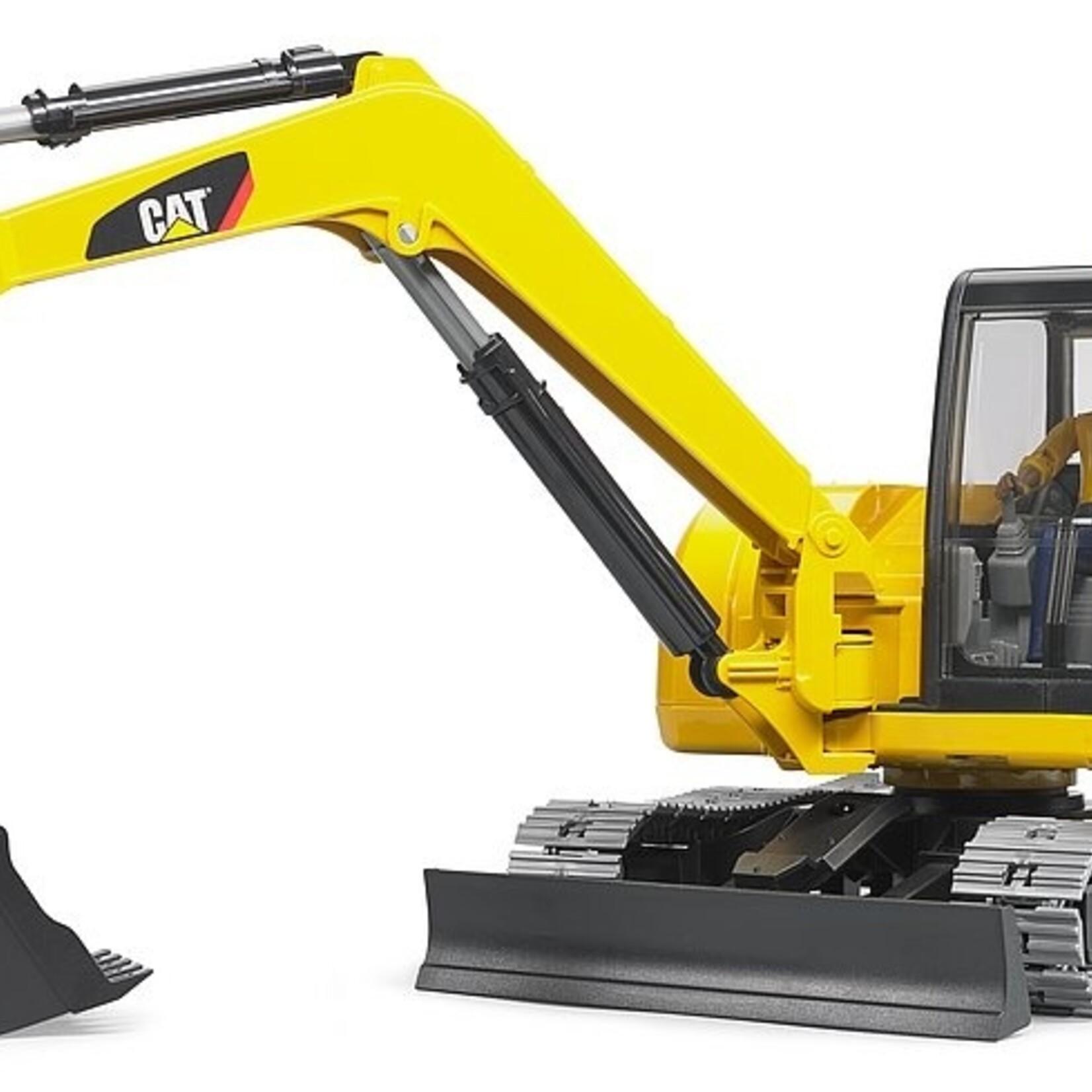 Bruder Pelleteuse Bruder Caterpillar mini AT avec personnage