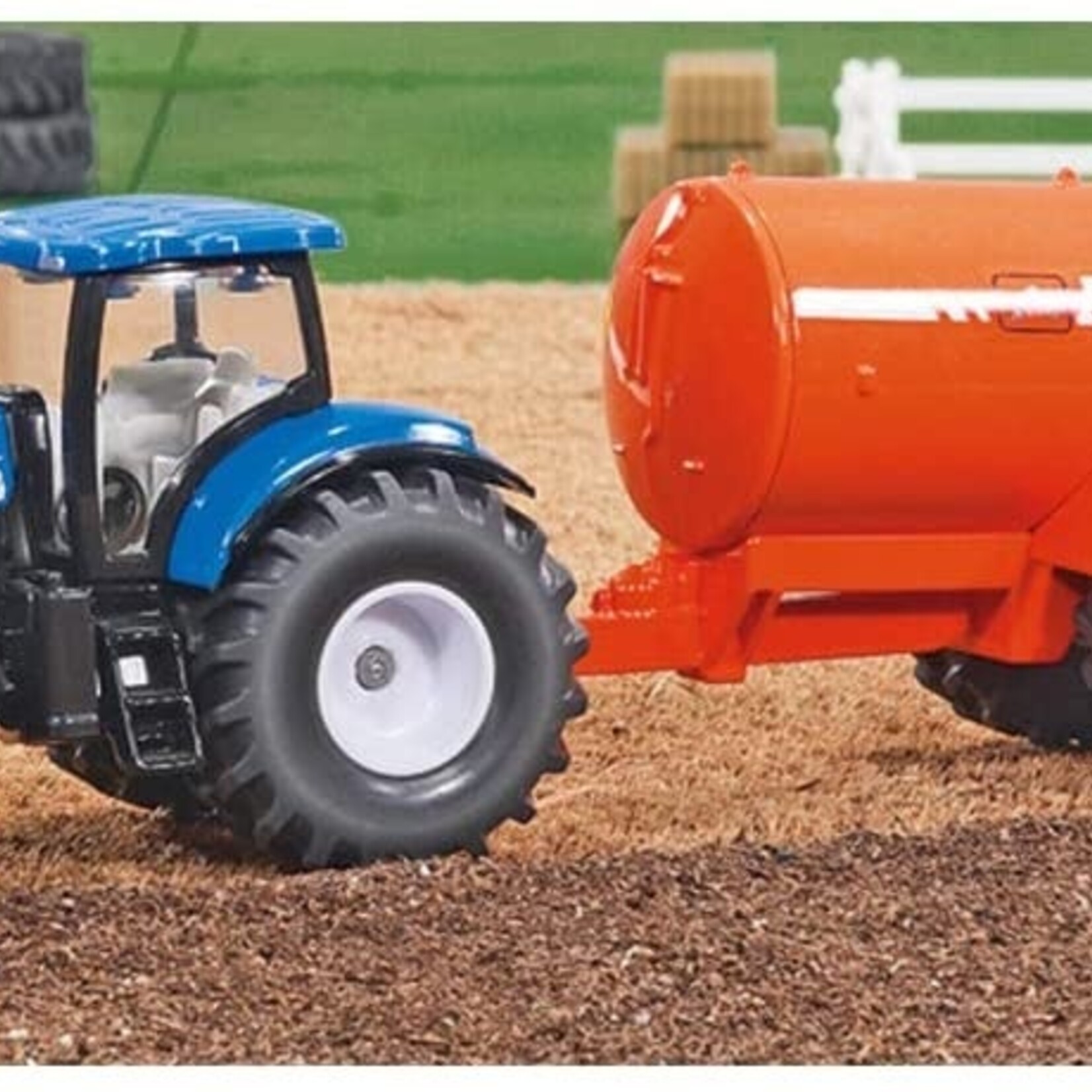 Siku Tonne à lisier Siku New Holland avec reservoir de lisier monoaxe – 1:50
