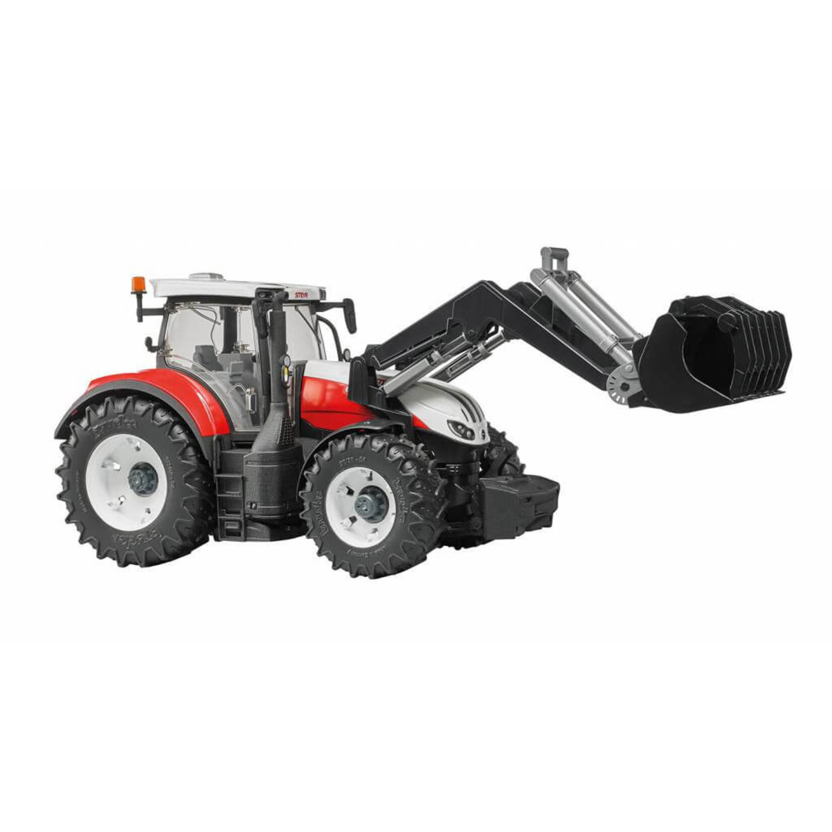 Bruder Tracteur Bruder Steyr 6300 Terrus CVT avec chargeur avant – 1:16