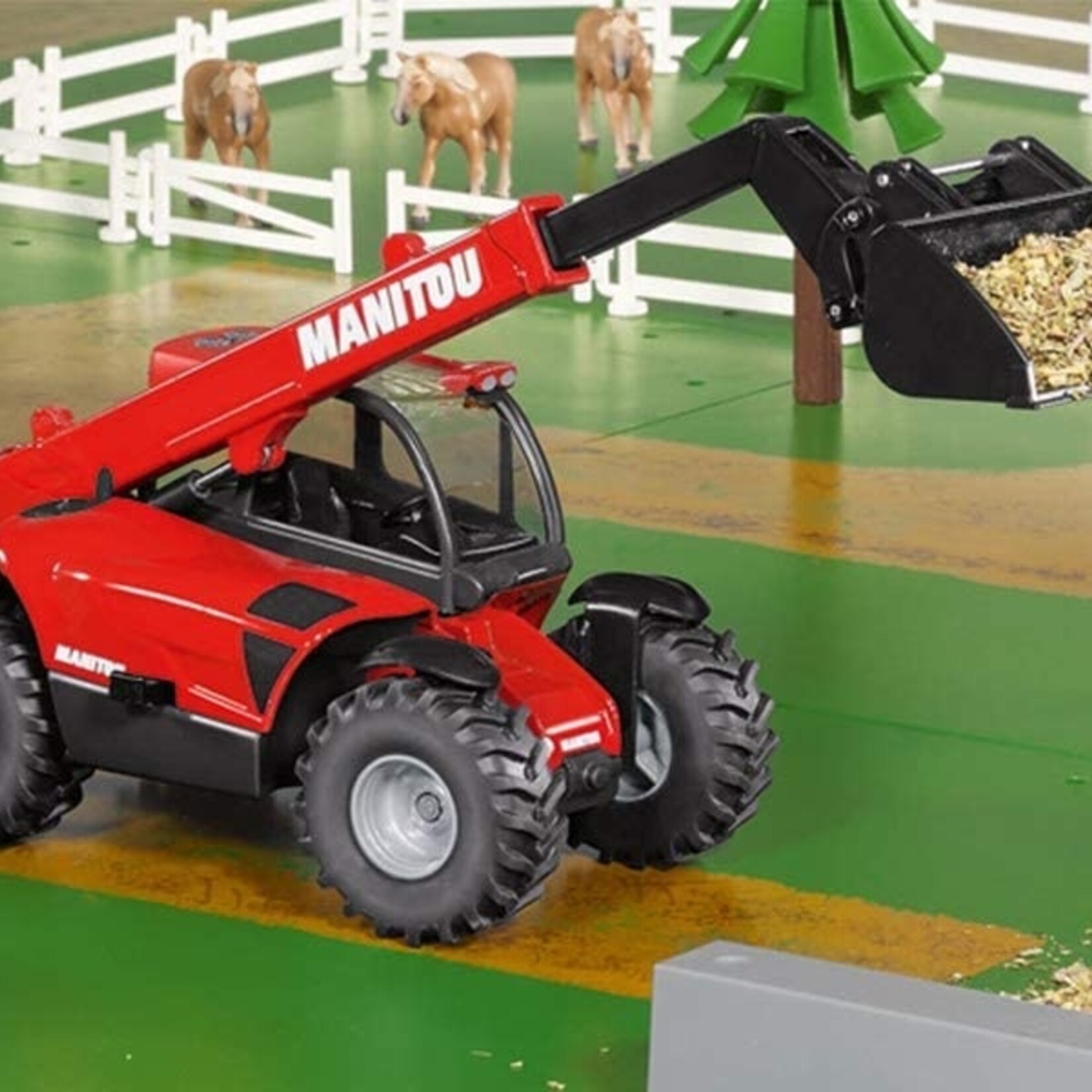 Siku Chariot télescopique Siku Manitou MLT 840 telehandler – 1:32