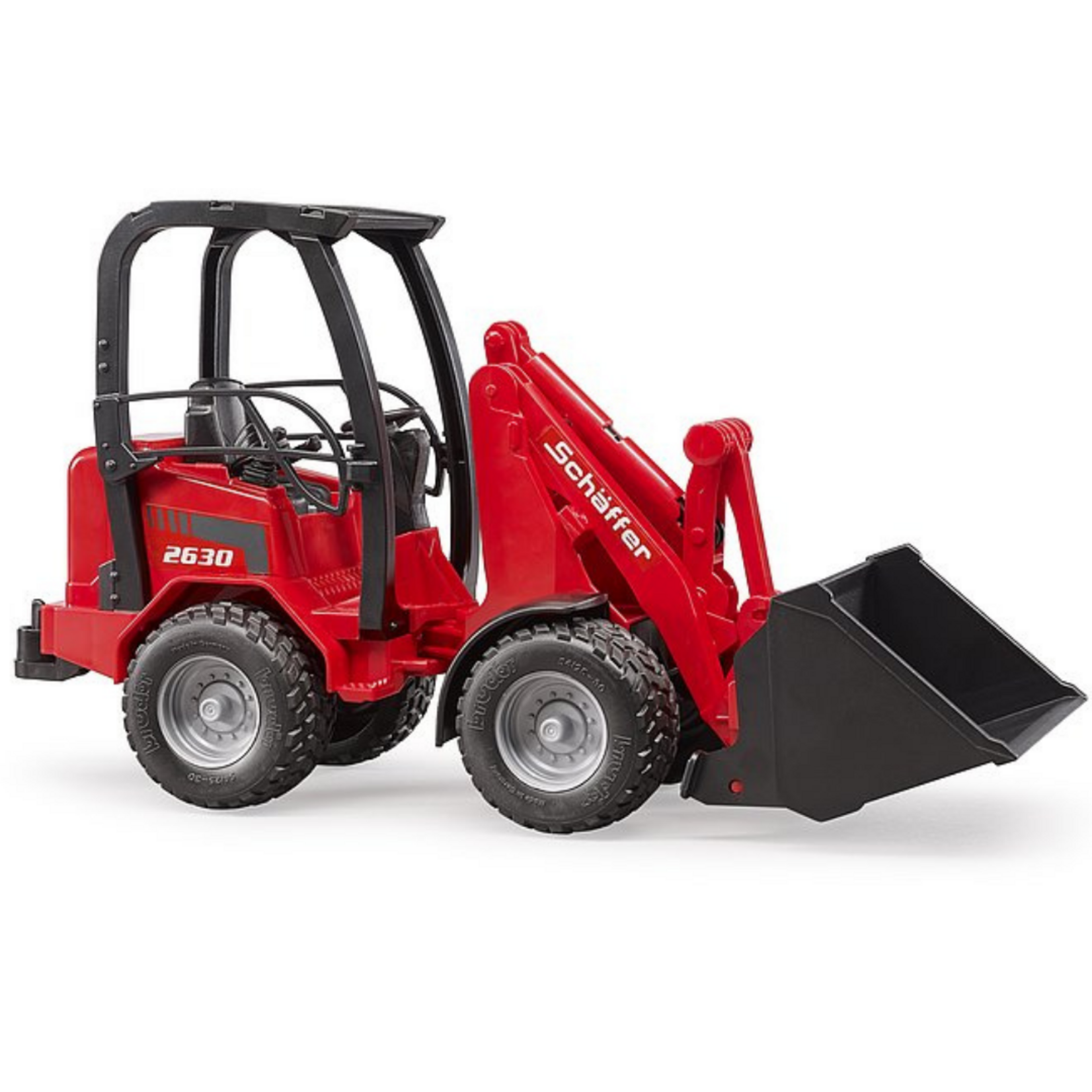 Bruder Chargeuse sur pneus Bruder Schäffer 2630 Chargeur compact – 1:16 (réf. 021900)