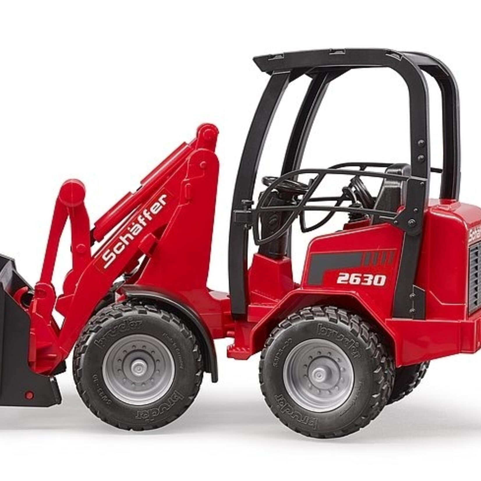 Bruder Chargeuse sur pneus Bruder Schäffer 2630 Chargeur compact – 1:16 (réf. 021900)