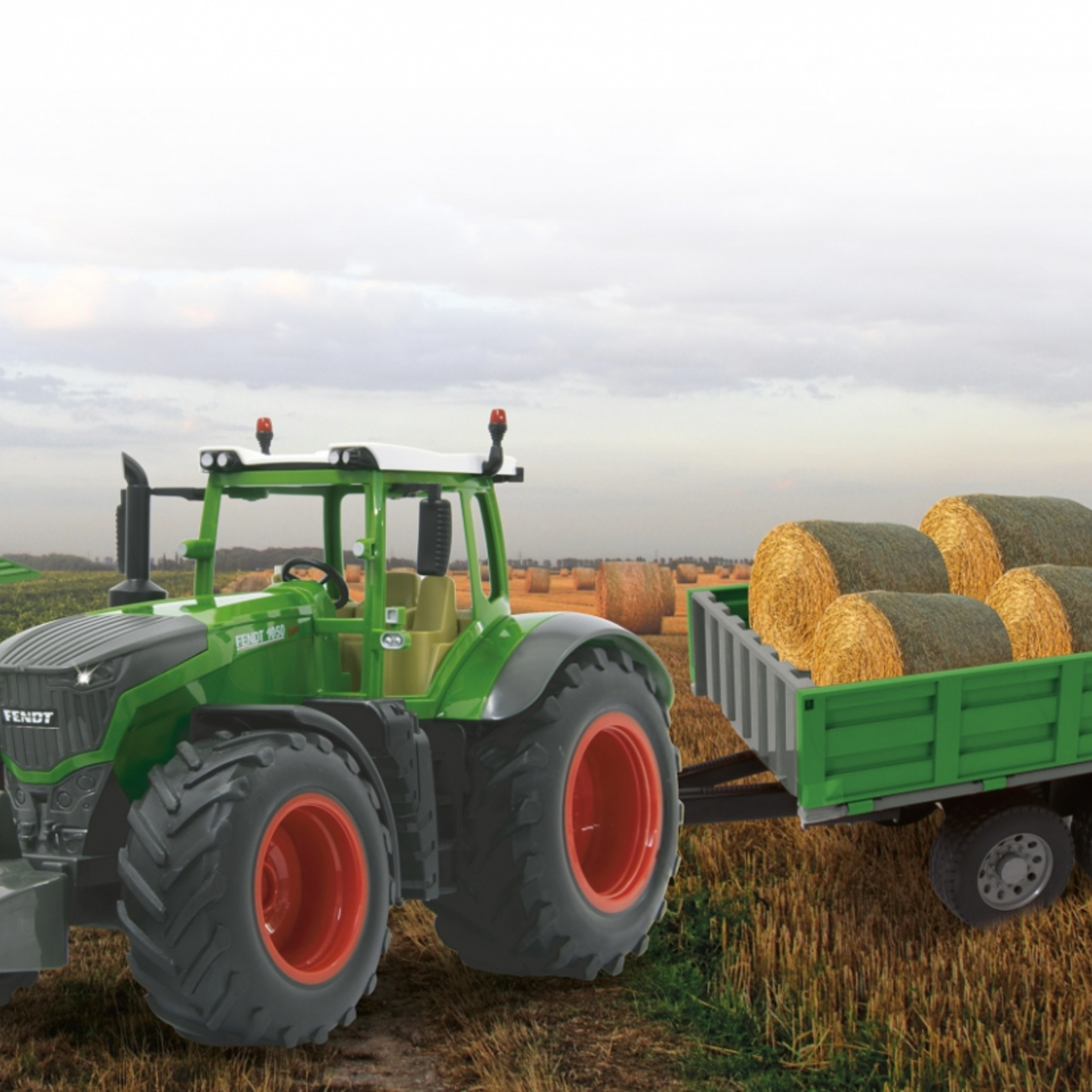 Jamara Remorque Jamara Fendt 1050 – 1:16, radiocommandé