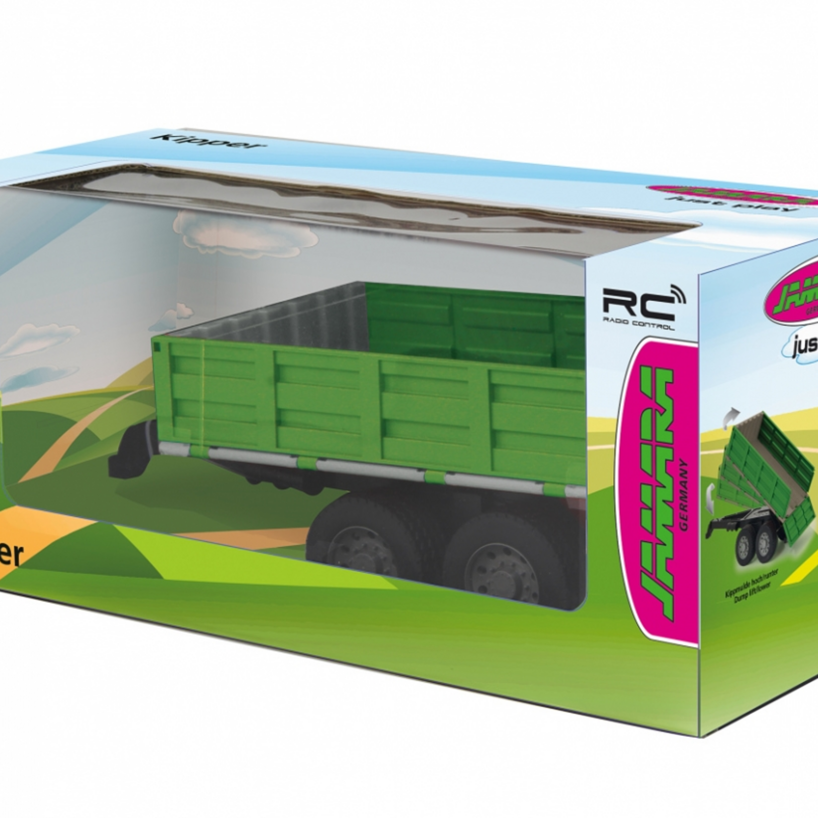 Jamara Remorque Jamara Fendt 1050 – 1:16, radiocommandé
