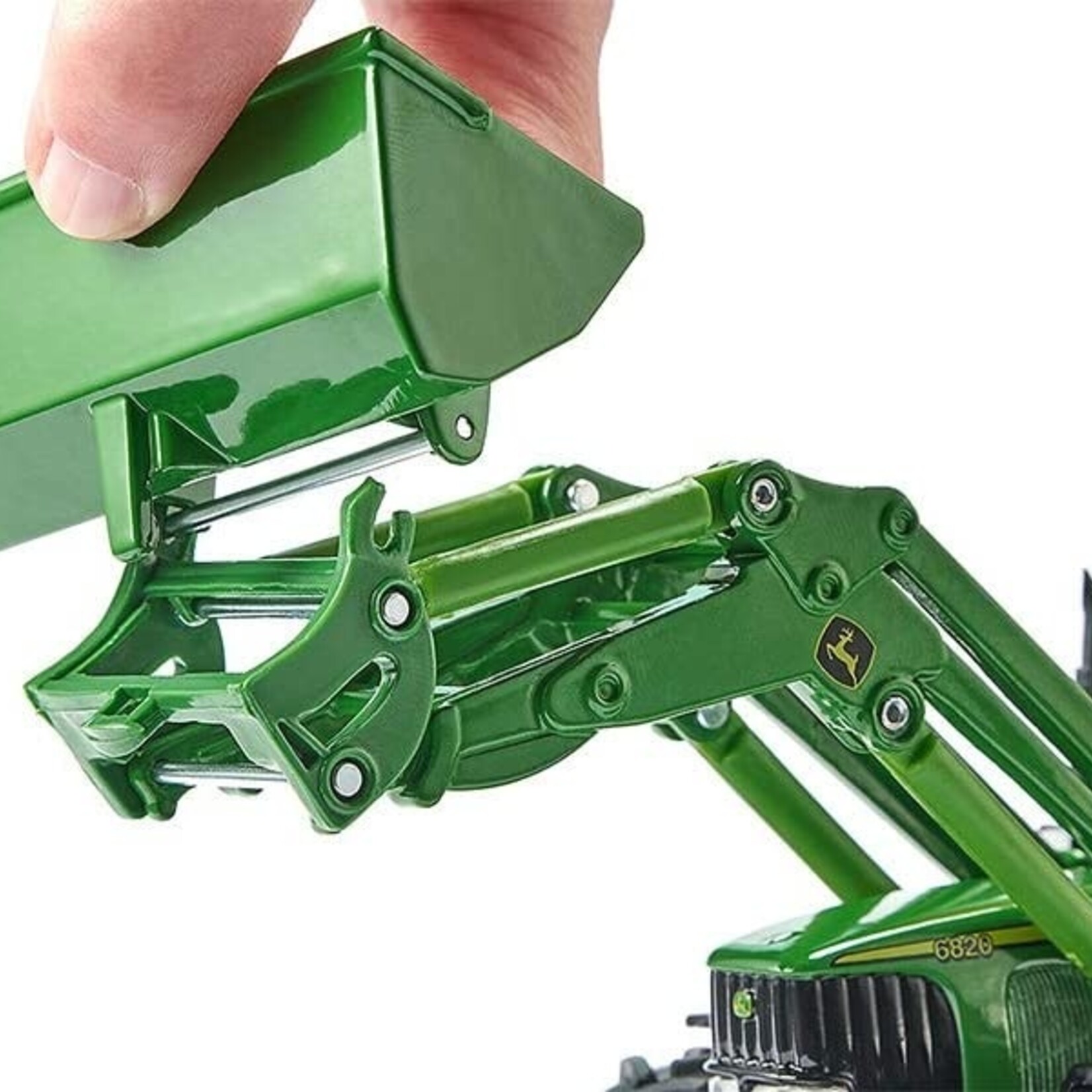 Siku Tracteur Siku Farmer 3652 John Deere 6820 avec chargeur frontal – 1:32