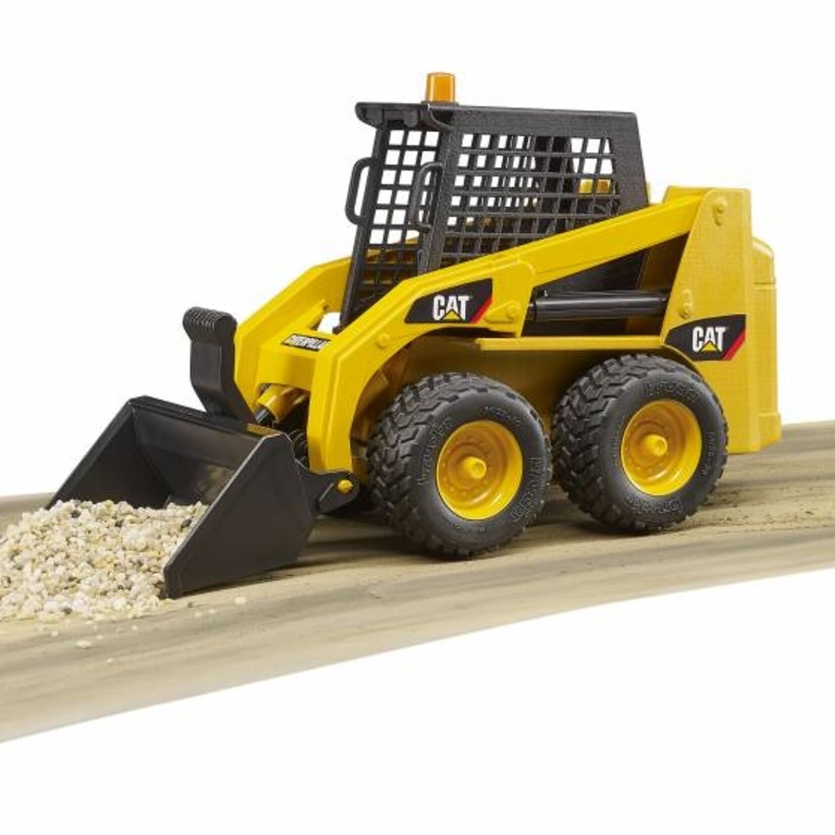 Bruder Chargeuse sur pneus Bruder Caterpillar Cat mini chargeur – 1:16