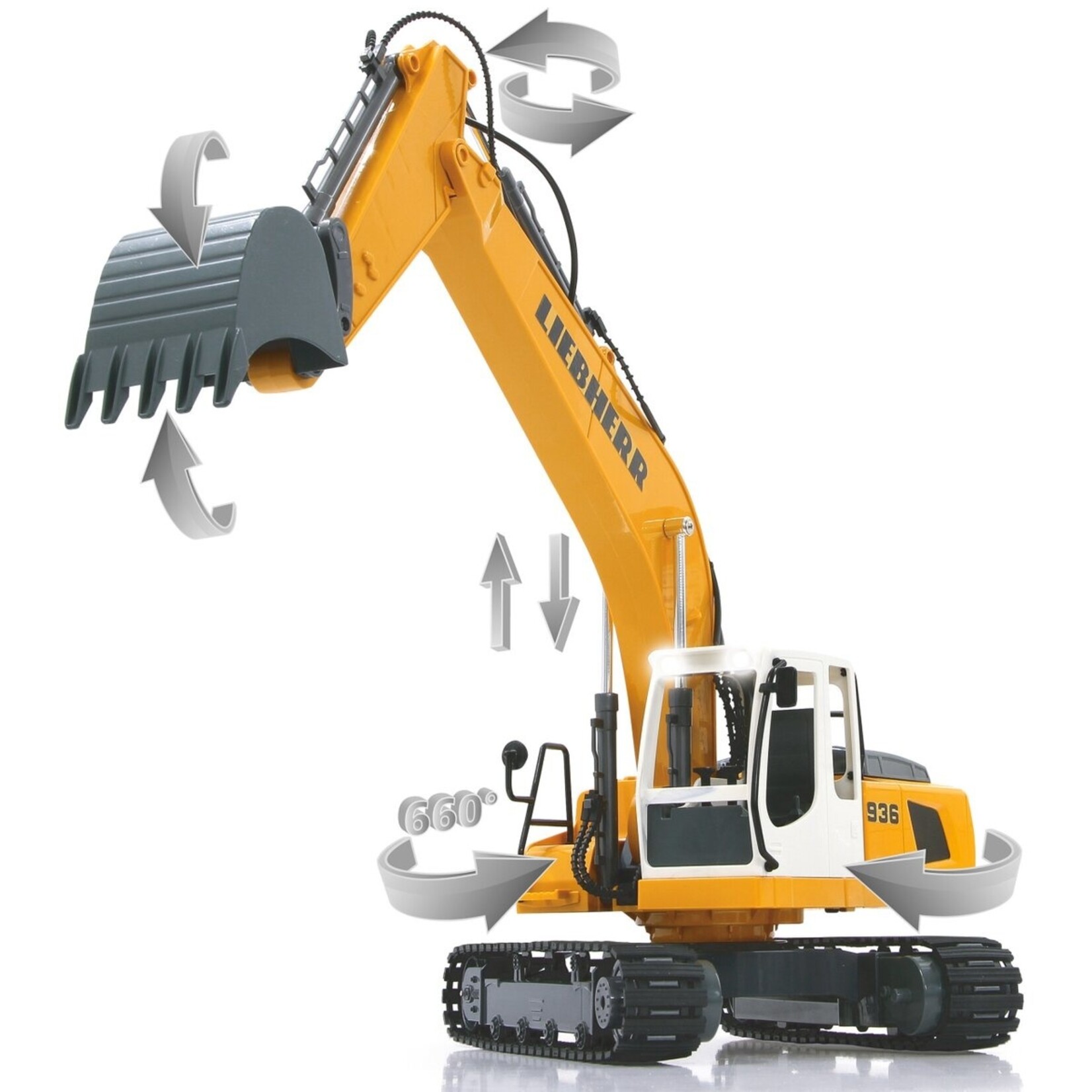 Jamara Pelleteuse Jamara Liebherr R936 2,4Ghz – 1:20