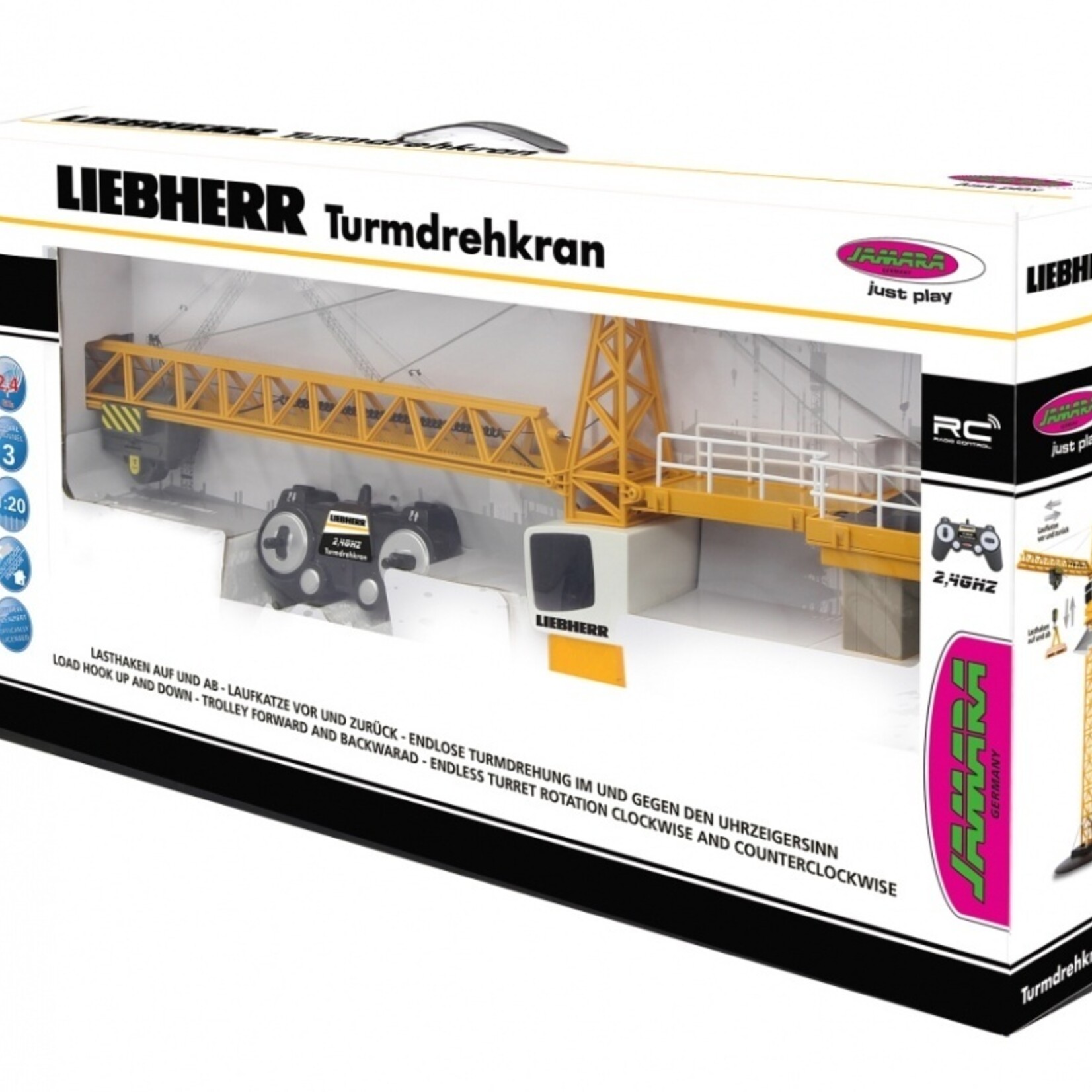 Jamara Grue Jamara Liebherr à tour 2,4Ghz – 1:20