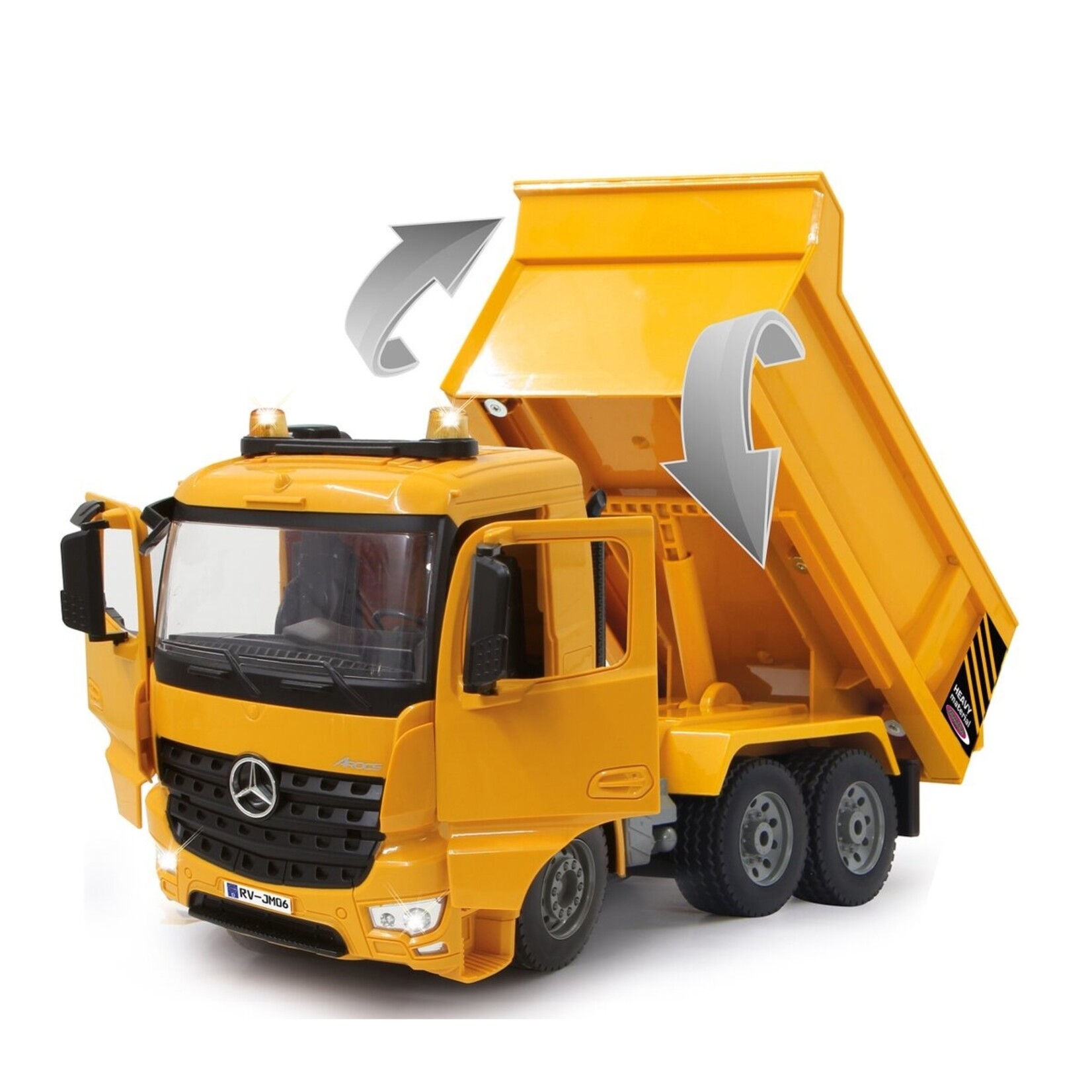 Jamara Camion Jamara Mercedes Arocs à benne basculante 2,4Ghz – 1:20