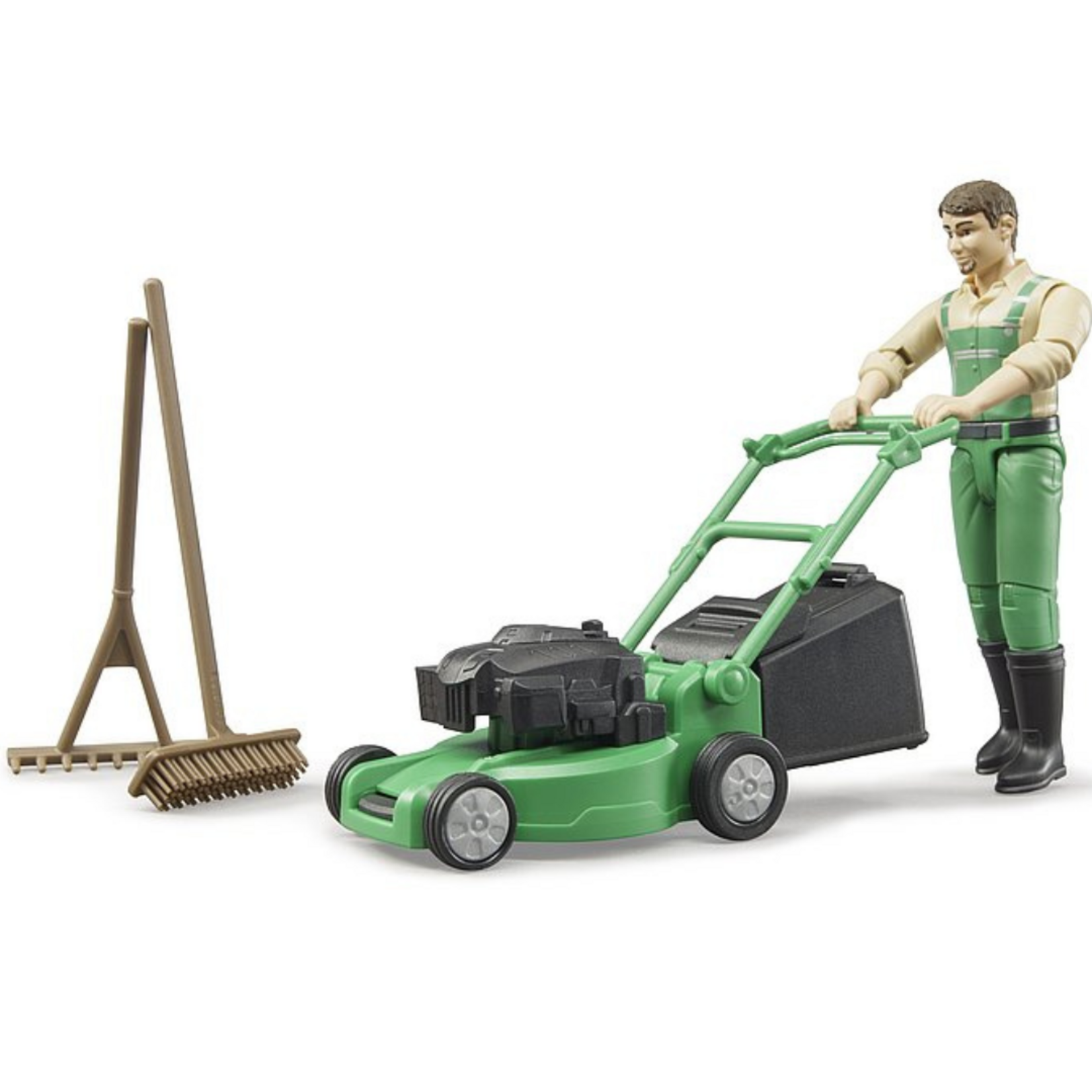 Bruder Accessoire Bruder Jardinier avec tondeuse à gazon et équipement