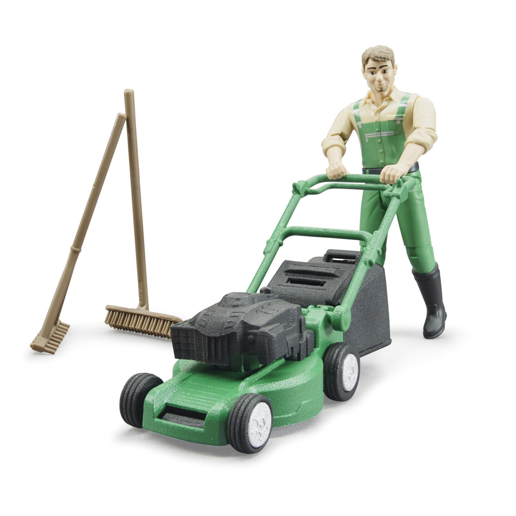 Bruder Accessoire Bruder Jardinier avec tondeuse à gazon et équipement