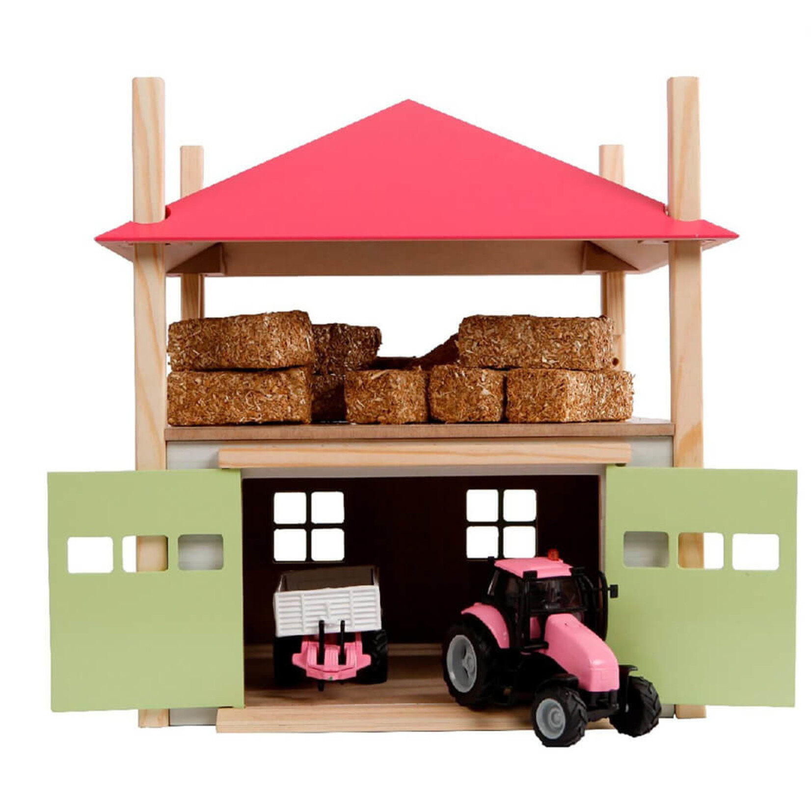 Kids Globe Accessoires de ferme Kids Globe Botte de foin avec rangement – 1:32
