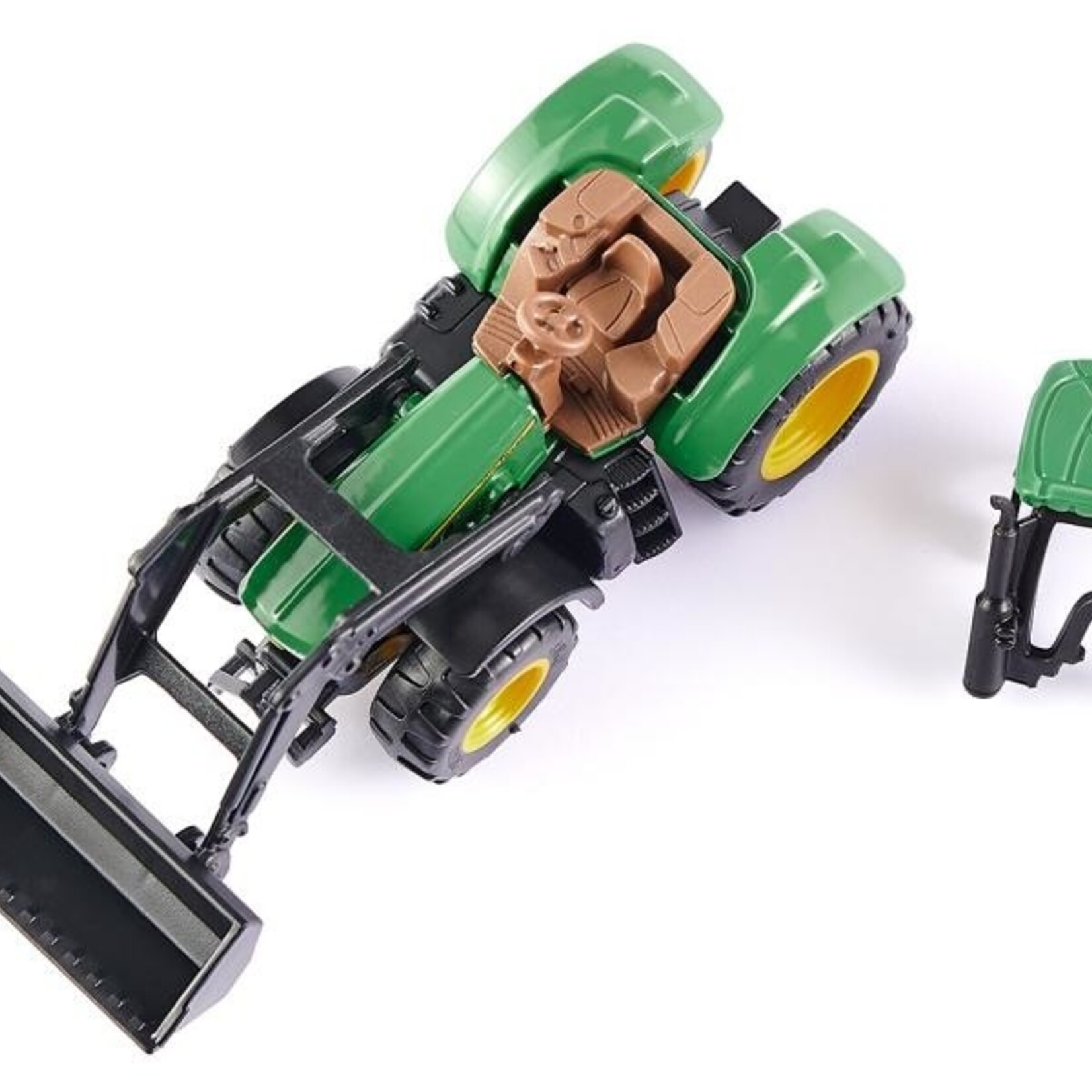 Siku Tracteur Siku John Deere avec chargeur ± – 1:87