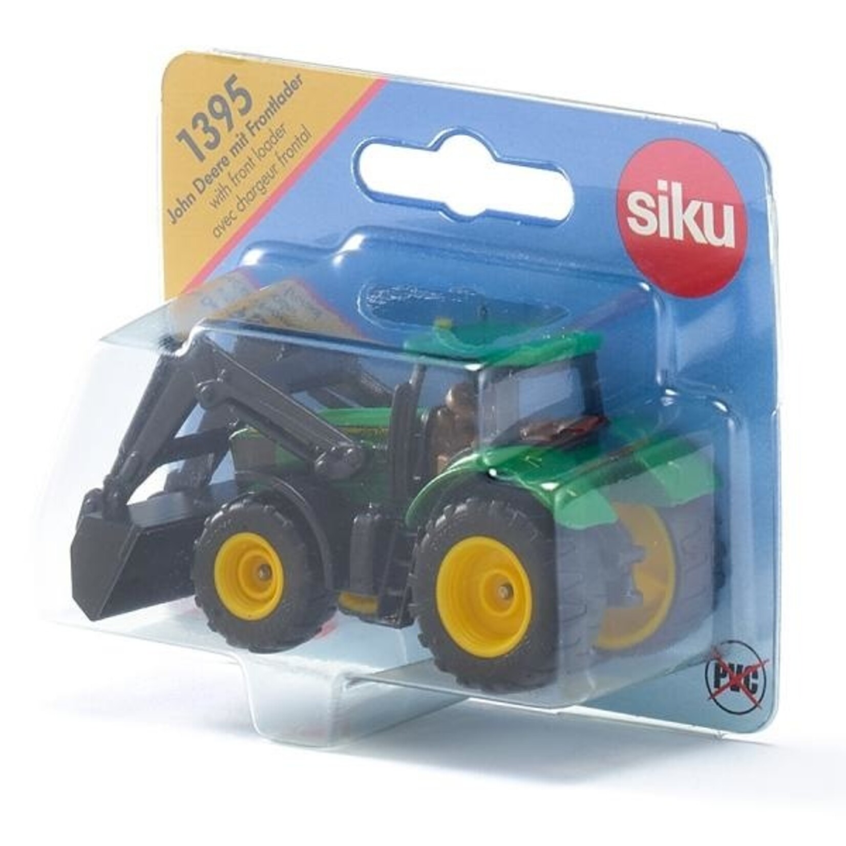 Siku Tracteur Siku John Deere avec chargeur ± – 1:87