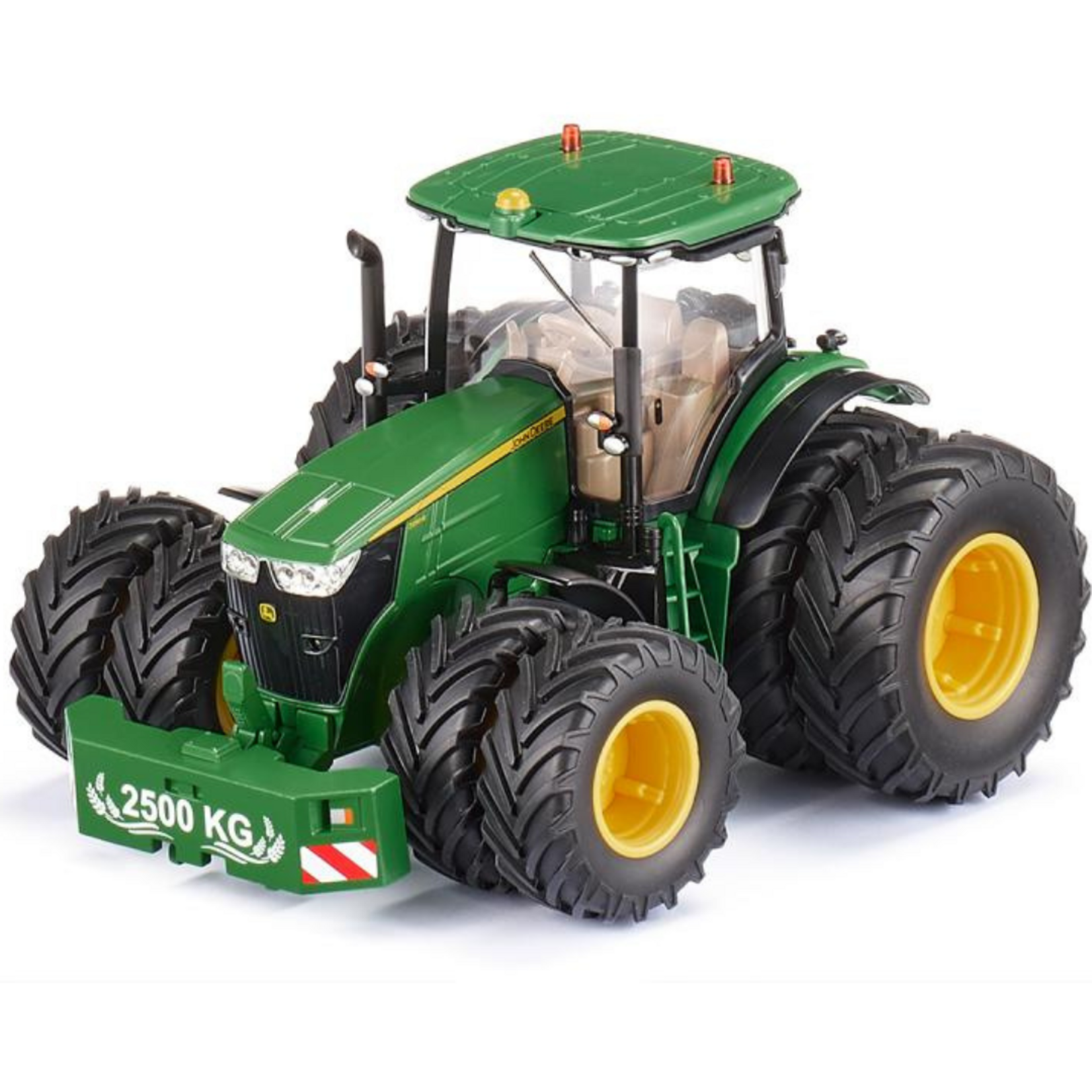 Siku Tracteur Siku Control John Deere 7290R à roues jumelées et – 1:32, radiocommandé