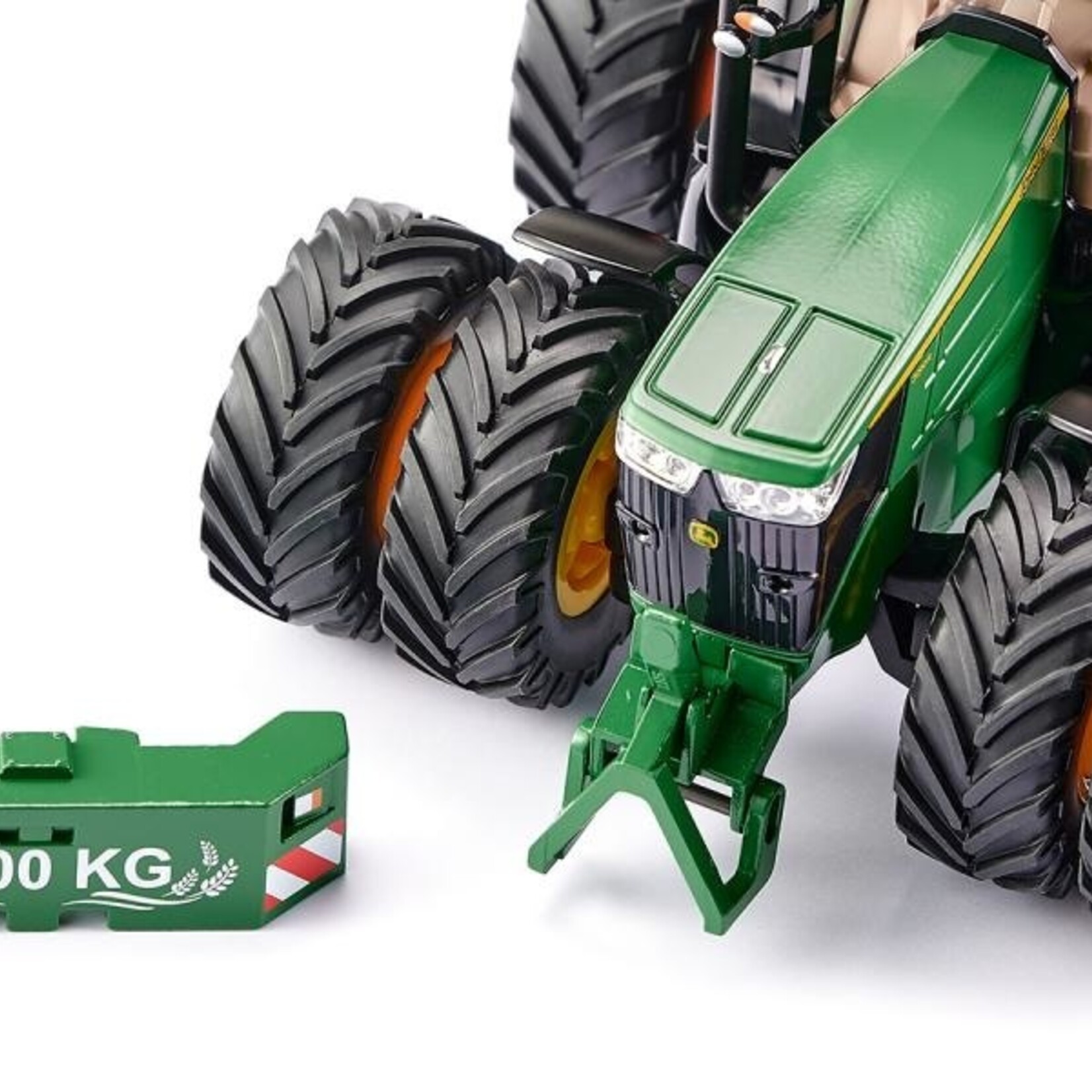 Siku Tracteur Siku Control John Deere 7290R à roues jumelées et – 1:32, radiocommandé