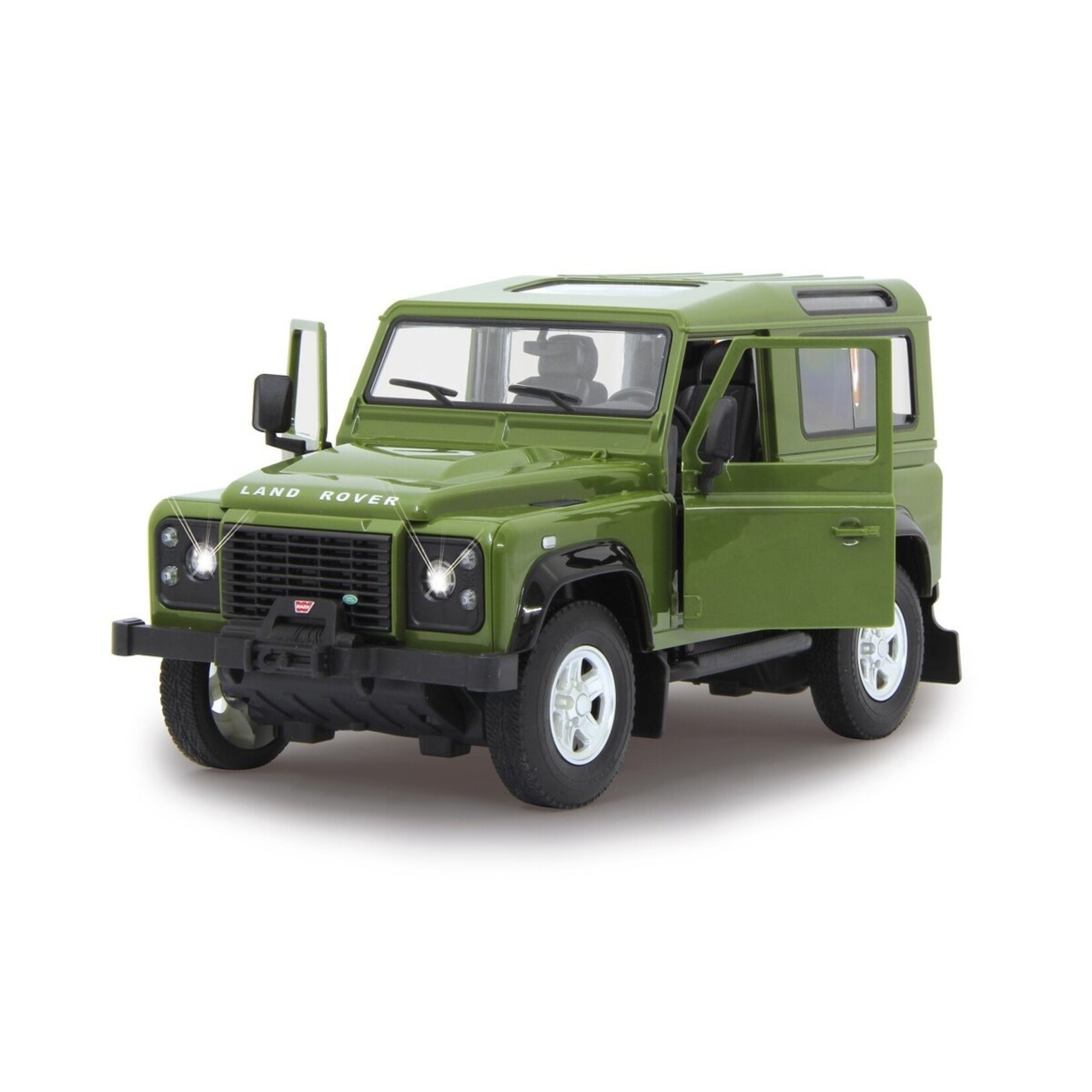 Jamara Voiture miniature Jamara Land Rover Defender – 1:14, radiocommandé