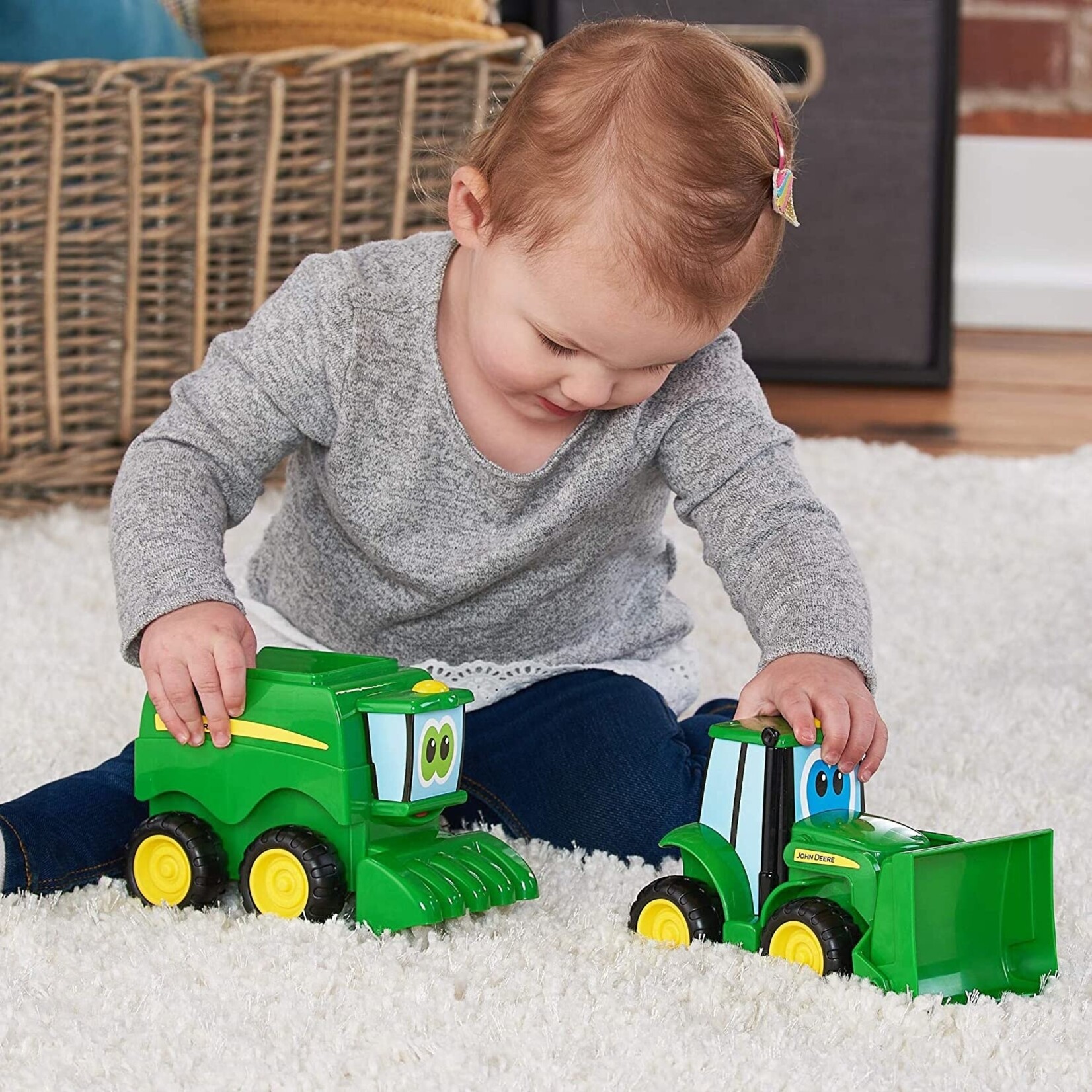 Britains Ferme miniature Britains John Deere - Coffret Jouet pour Enfant Mes Amis de la 47193