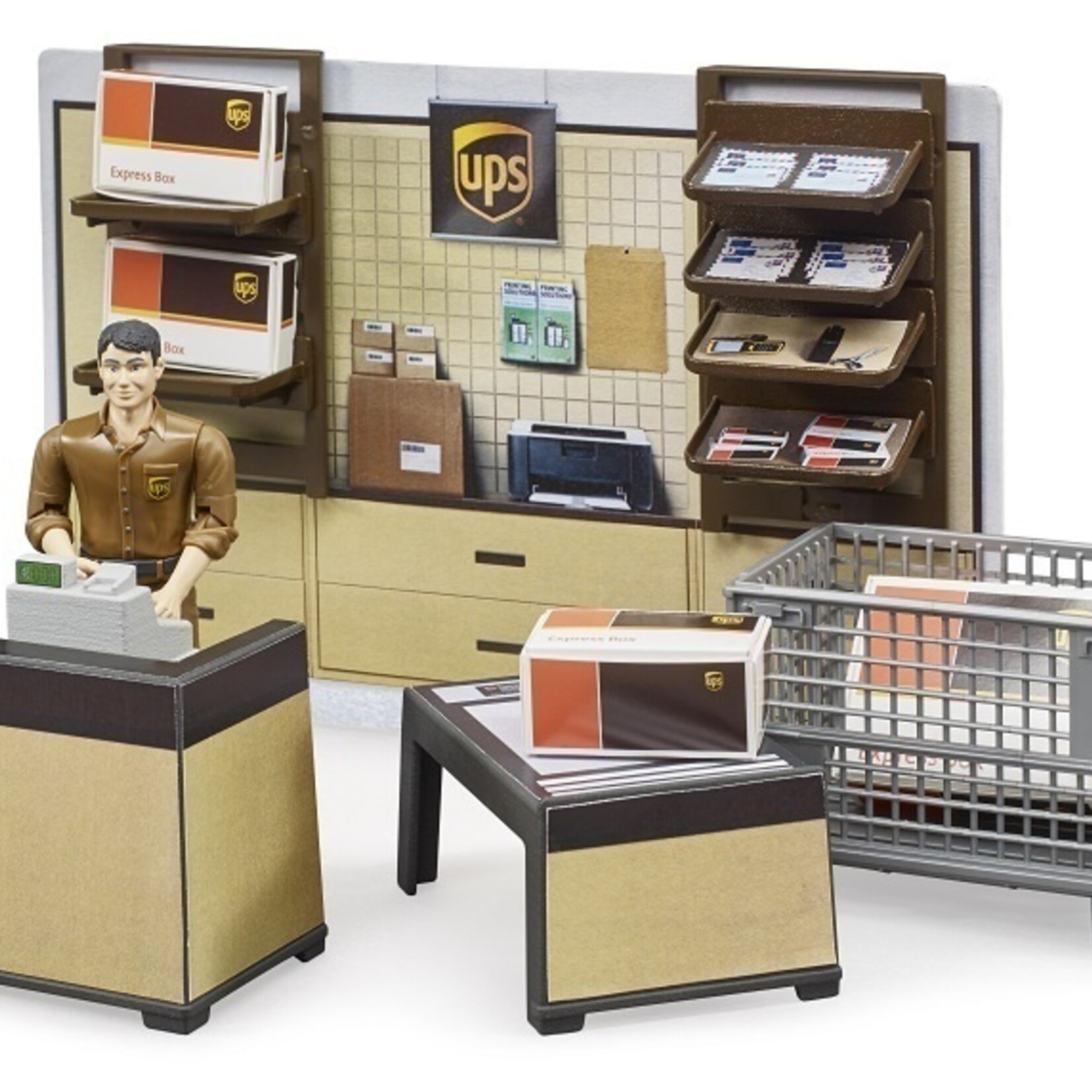 Bruder Set de jeu Bruder Point relais UPS bworld
