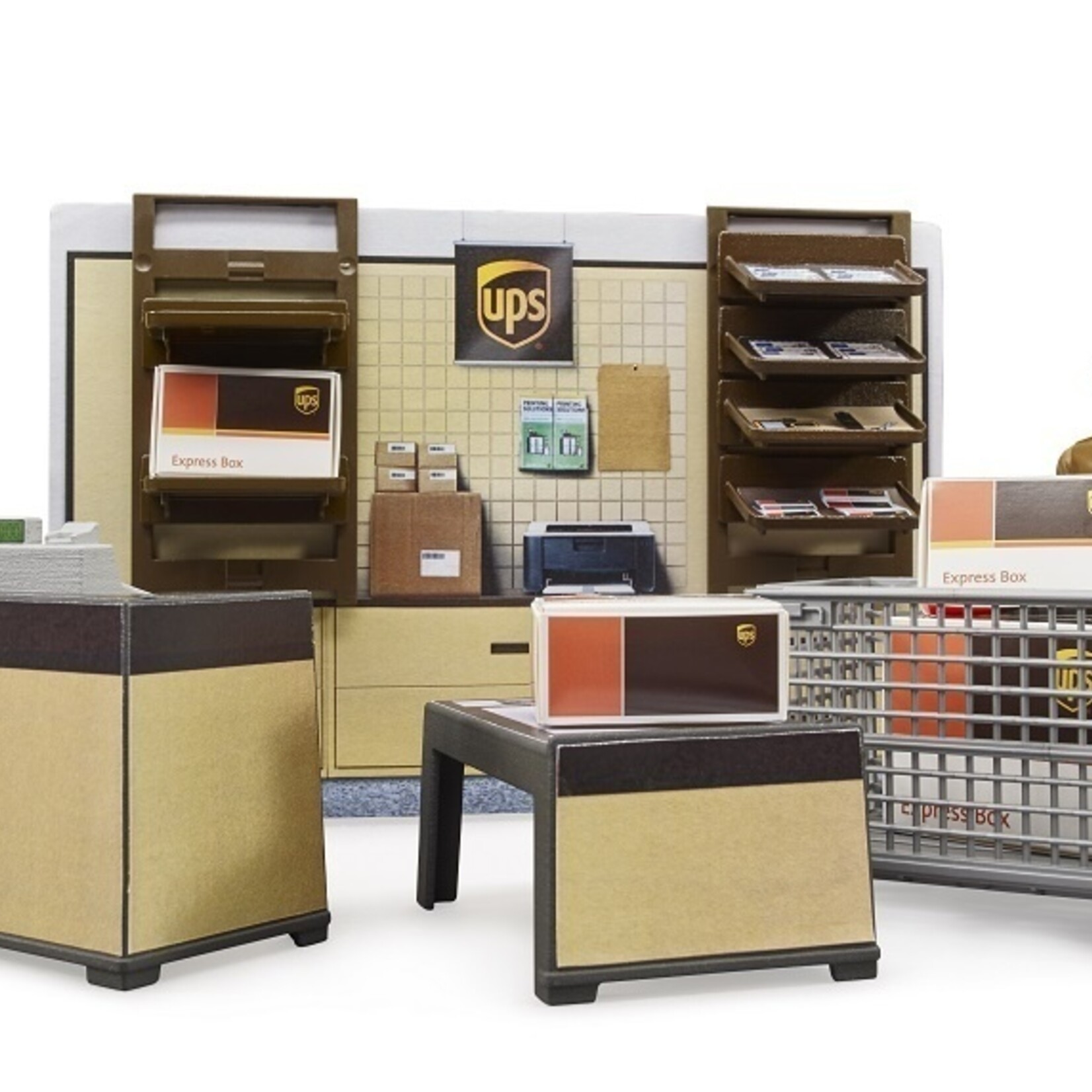Bruder Set de jeu Bruder Point relais UPS bworld