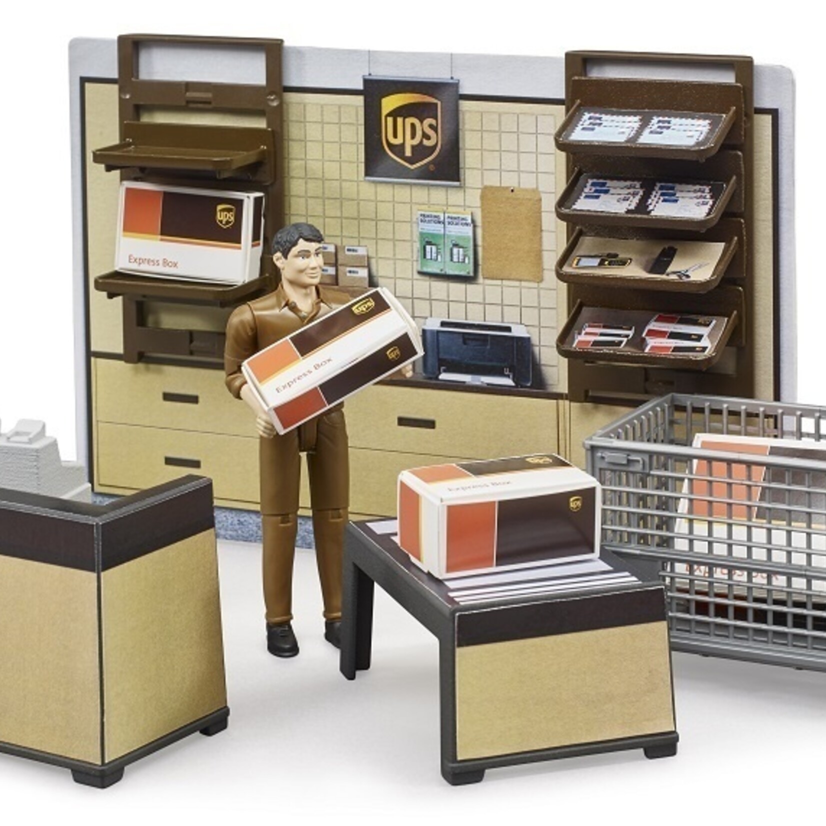 Bruder Set de jeu Bruder Point relais UPS bworld