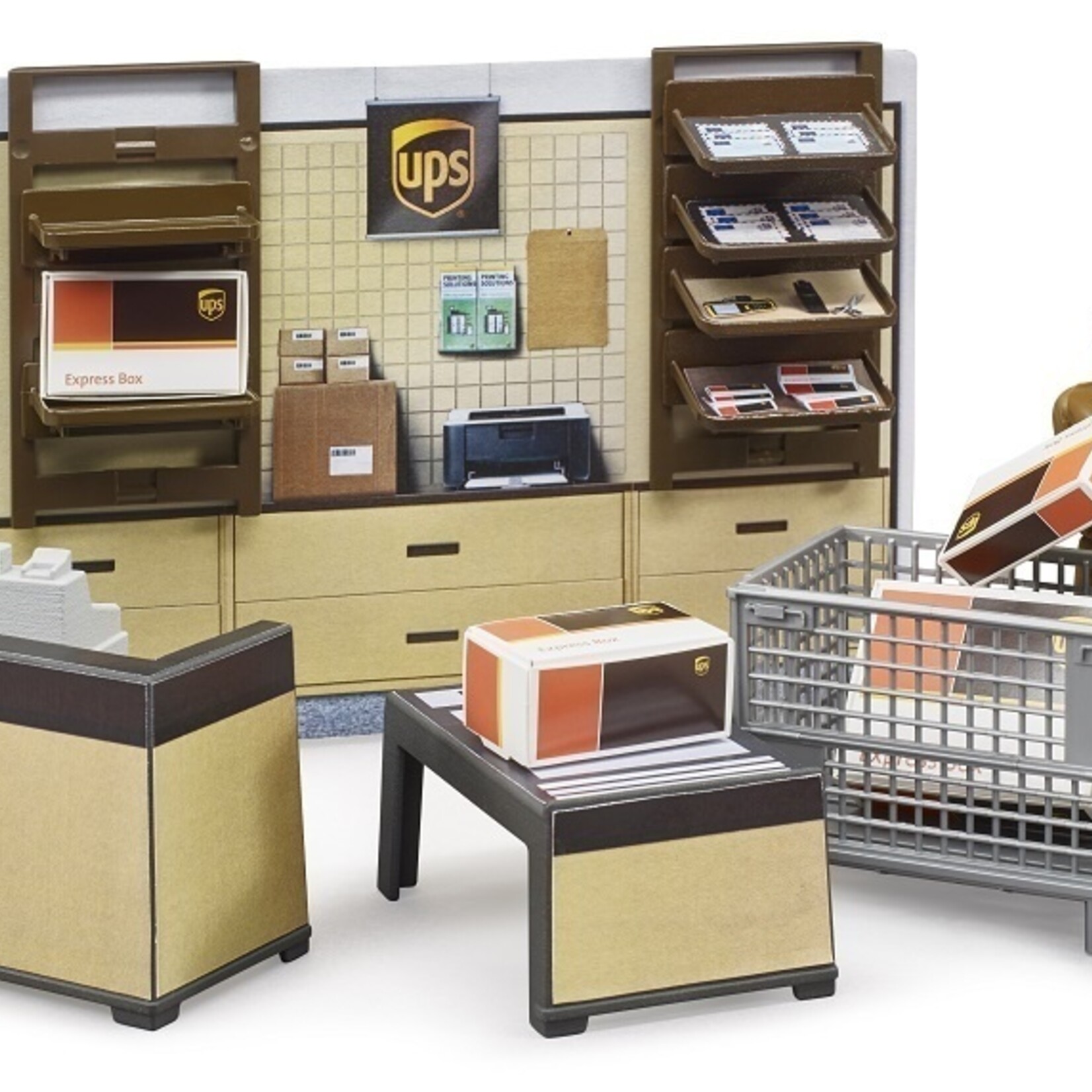 Bruder Set de jeu Bruder Point relais UPS bworld