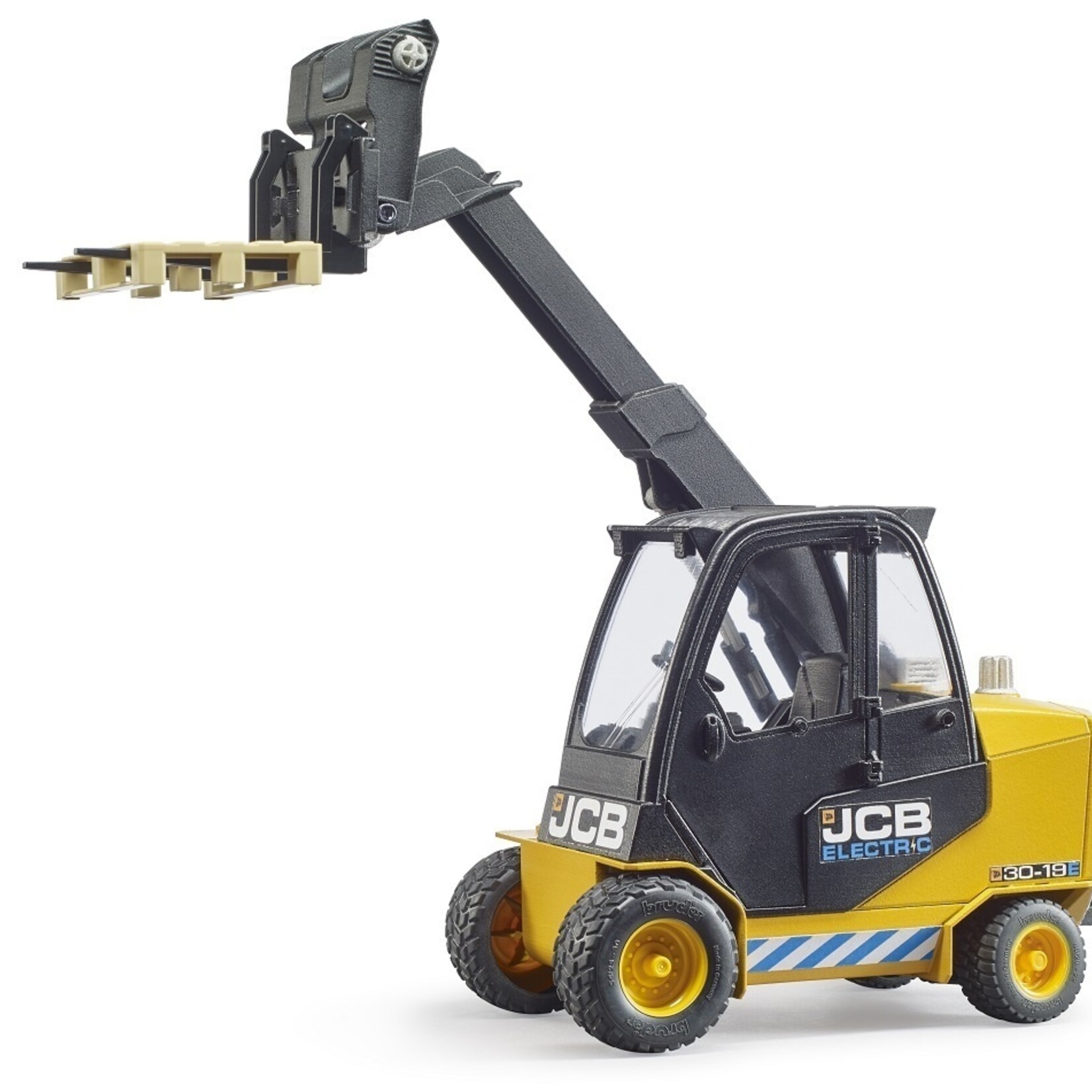 Bruder Accessoires de ferme Bruder JCB Chariot élévateur avec palette