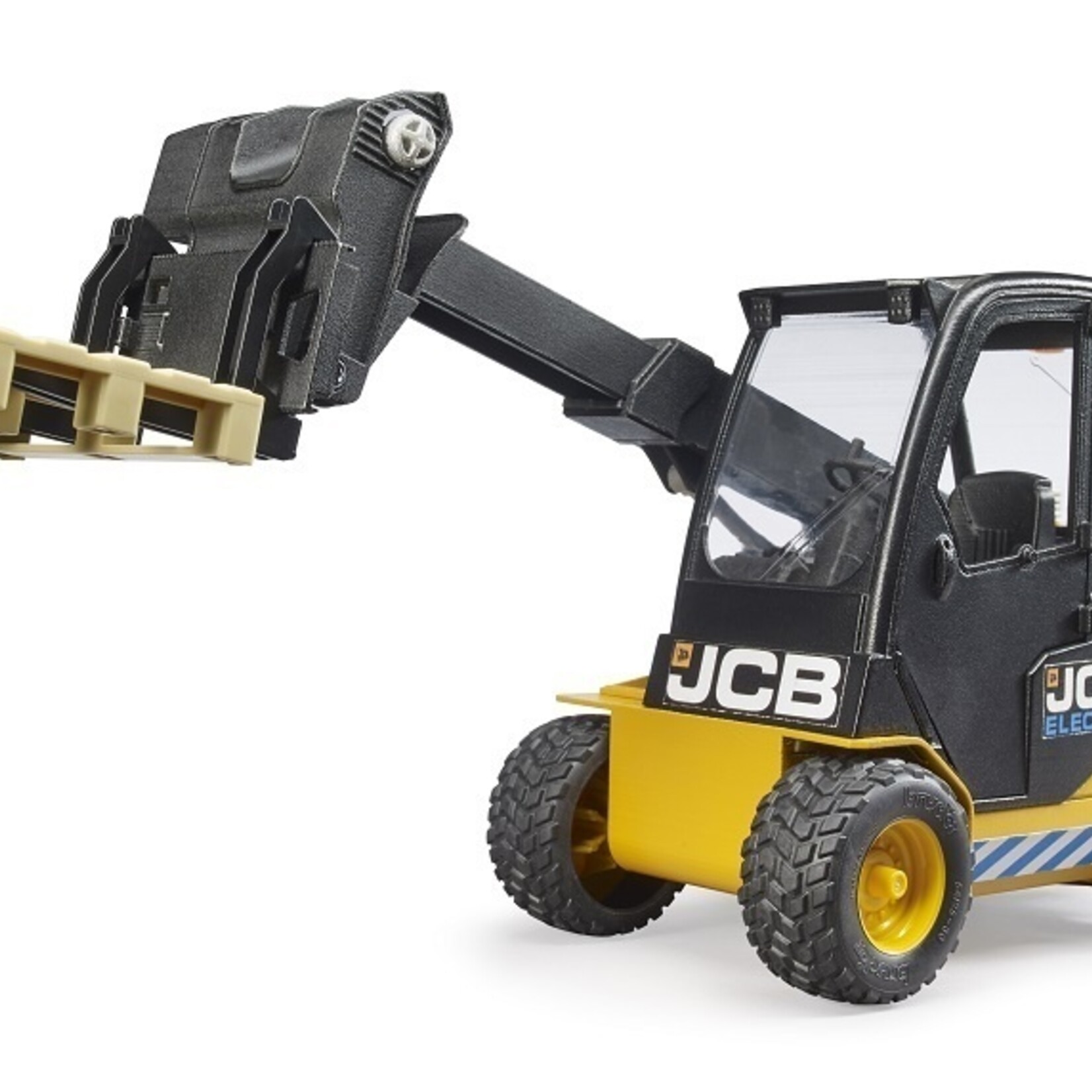 Bruder Accessoires de ferme Bruder JCB Chariot élévateur avec palette