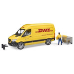 Bruder Camion Bruder Mercedes Benz MB Sprinter DHL avec chauffeur