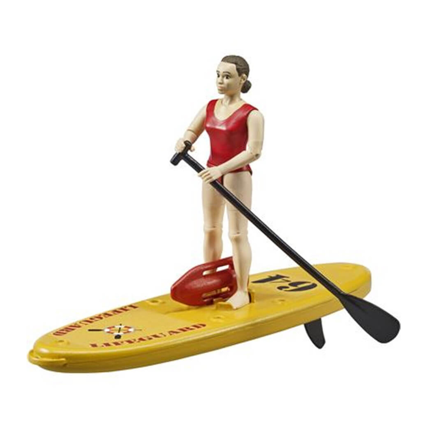 Bruder Set de jeu Bruder Maître-nageur bworld avec Stand up Paddle