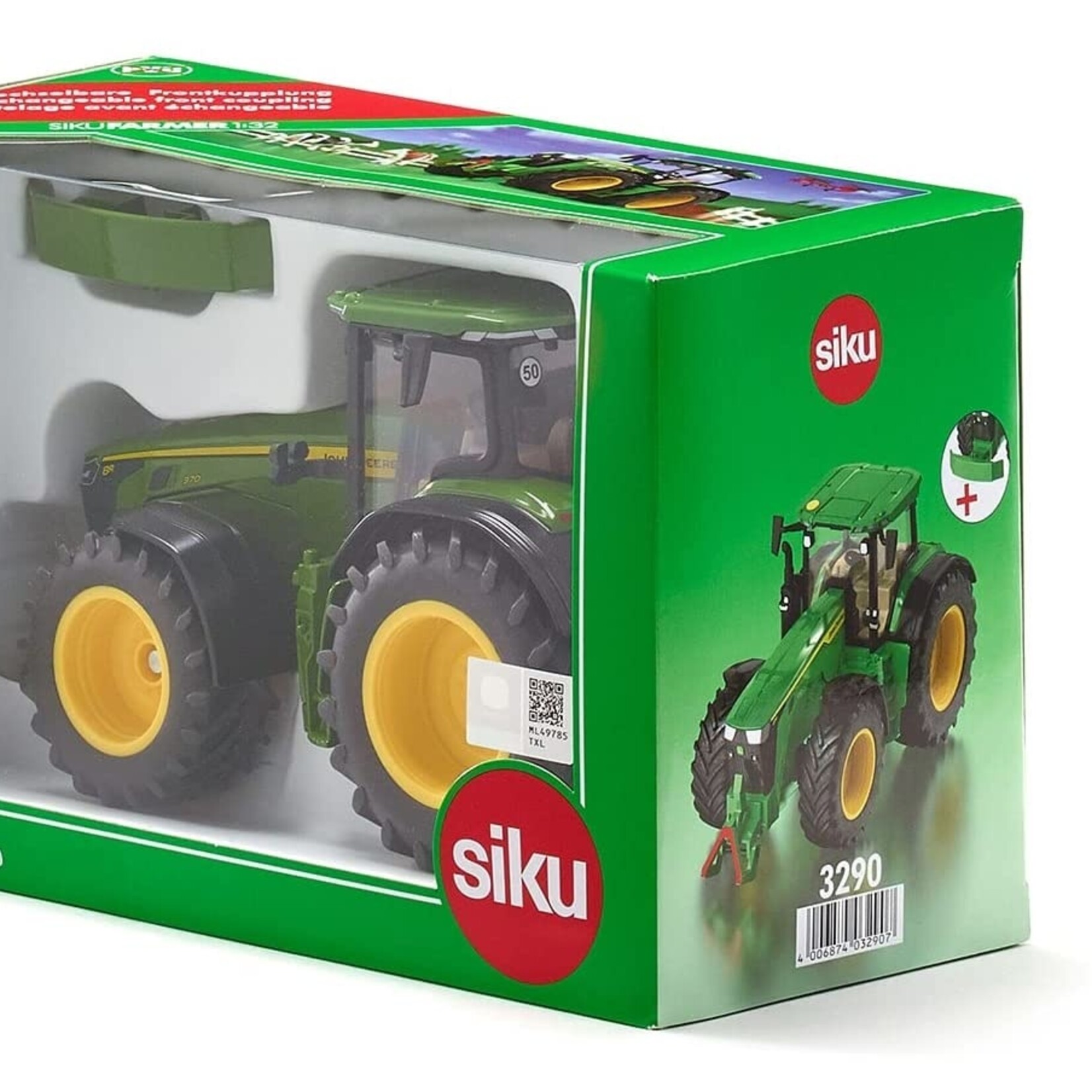 Siku Tracteur Siku John Deere 8R 370 – 1:32
