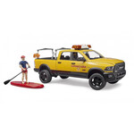 Bruder Figurines Bruder Dodge RAM Power Wagon RAM 2500 pour maître-nageur – 1:16