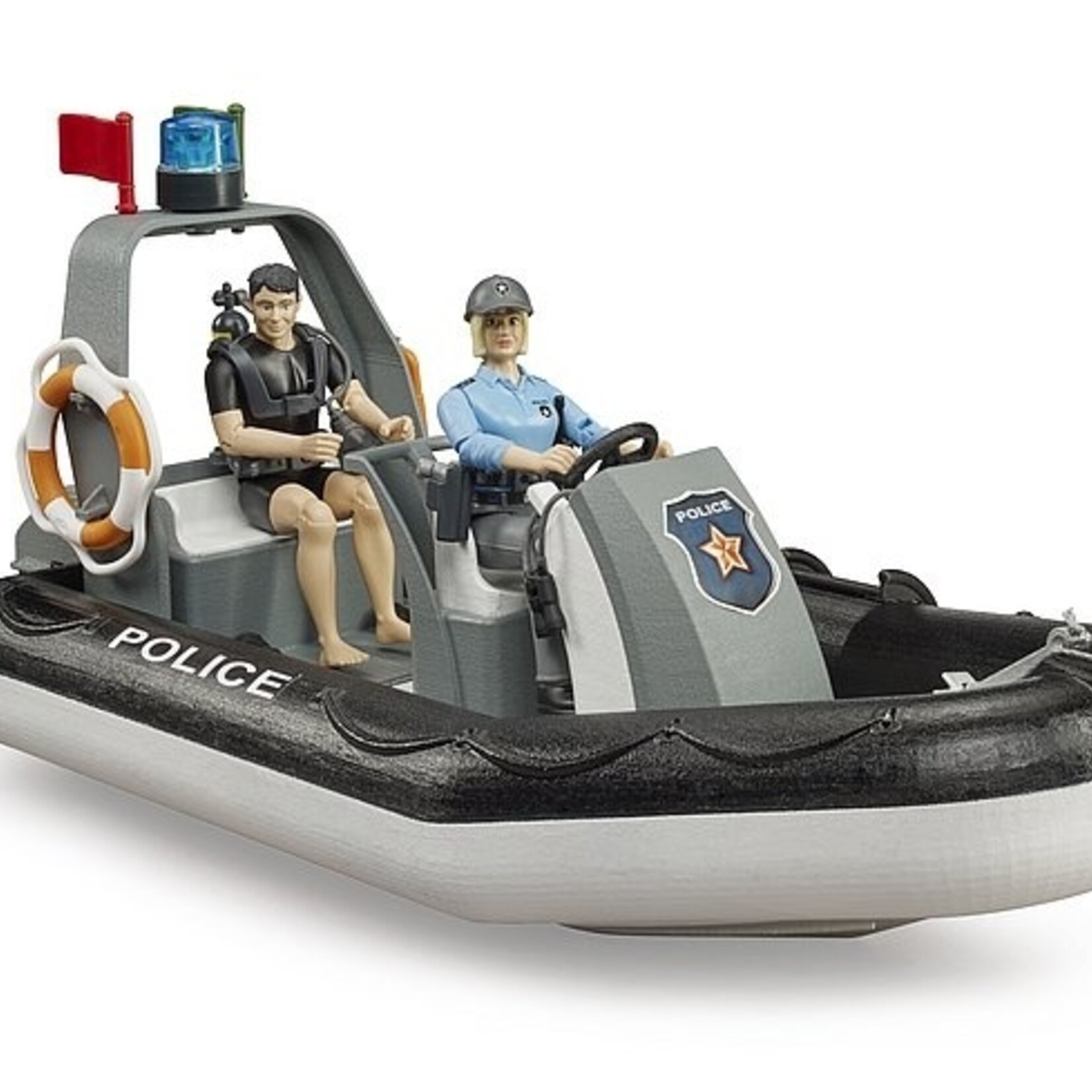 Bruder Bateau miniature Bruder Dodge RAM 2500 Police Pick Up – 1:16