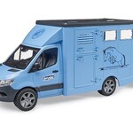 Bruder Camion Bruder Mercedes Benz Sprinter avec transporteur de chevaux