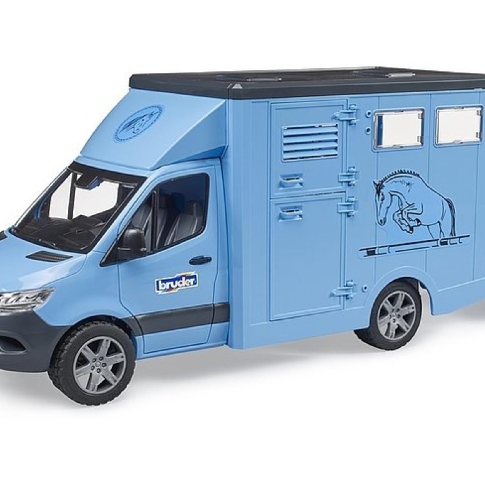Bruder Camion Bruder Mercedes Benz Sprinter avec transporteur de chevaux
