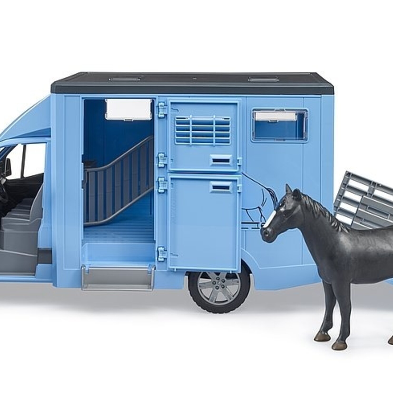Bruder Camion Bruder Mercedes Benz Sprinter avec transporteur de chevaux