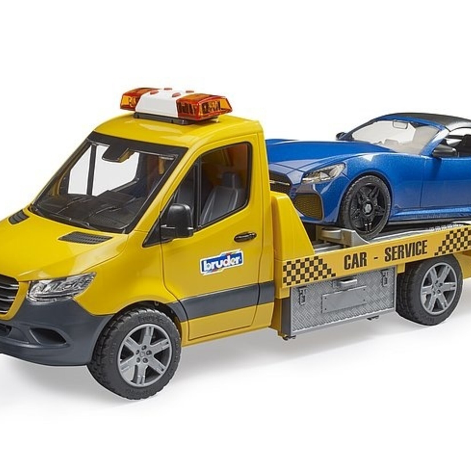 Bruder Camion Bruder Mercedes Benz Sprinter Transporter avec Roadster